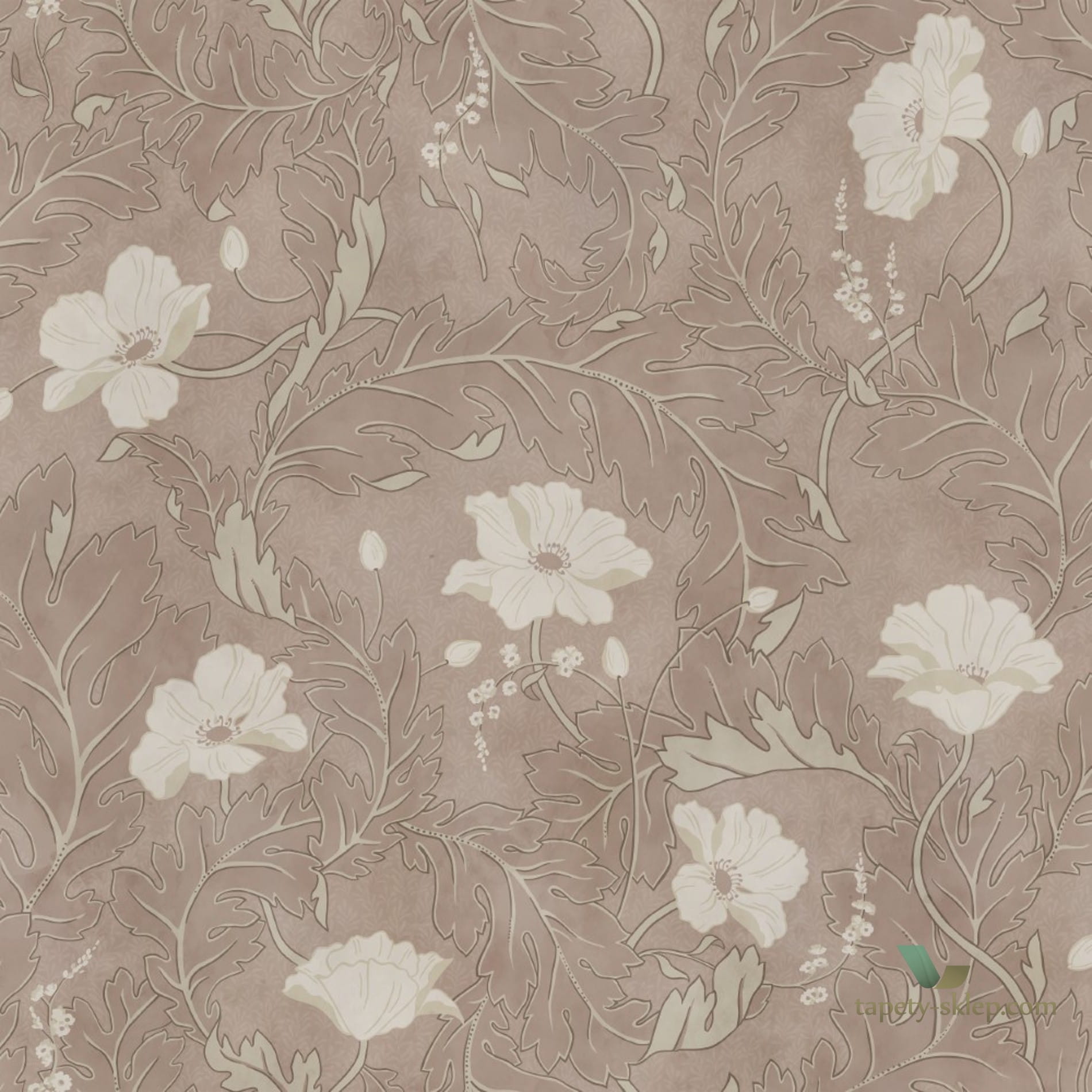 Fototapeta Sandberg 660-24 Poppy Blush Lofstad