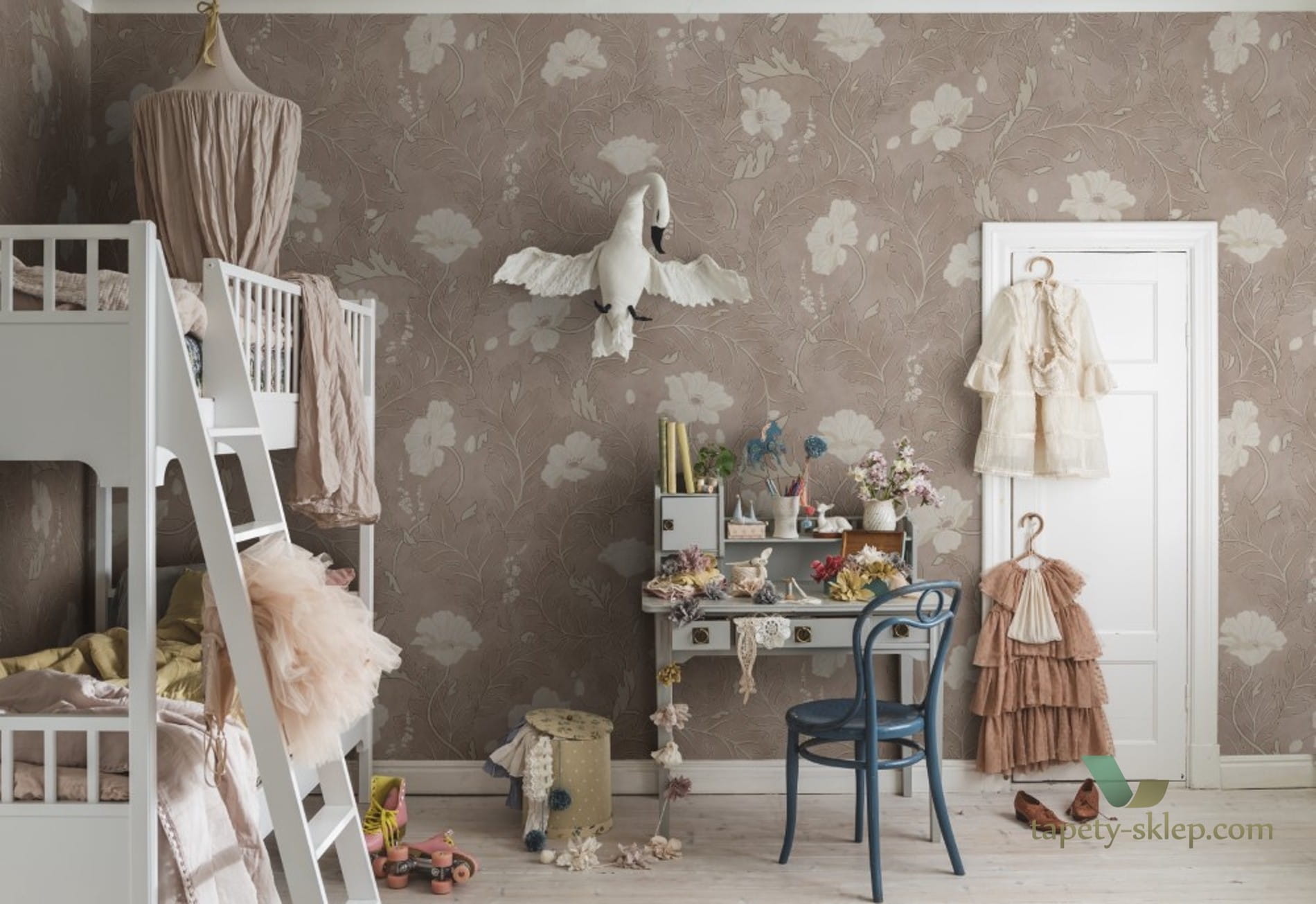 Fototapeta Sandberg 660-24 Poppy Blush Lofstad