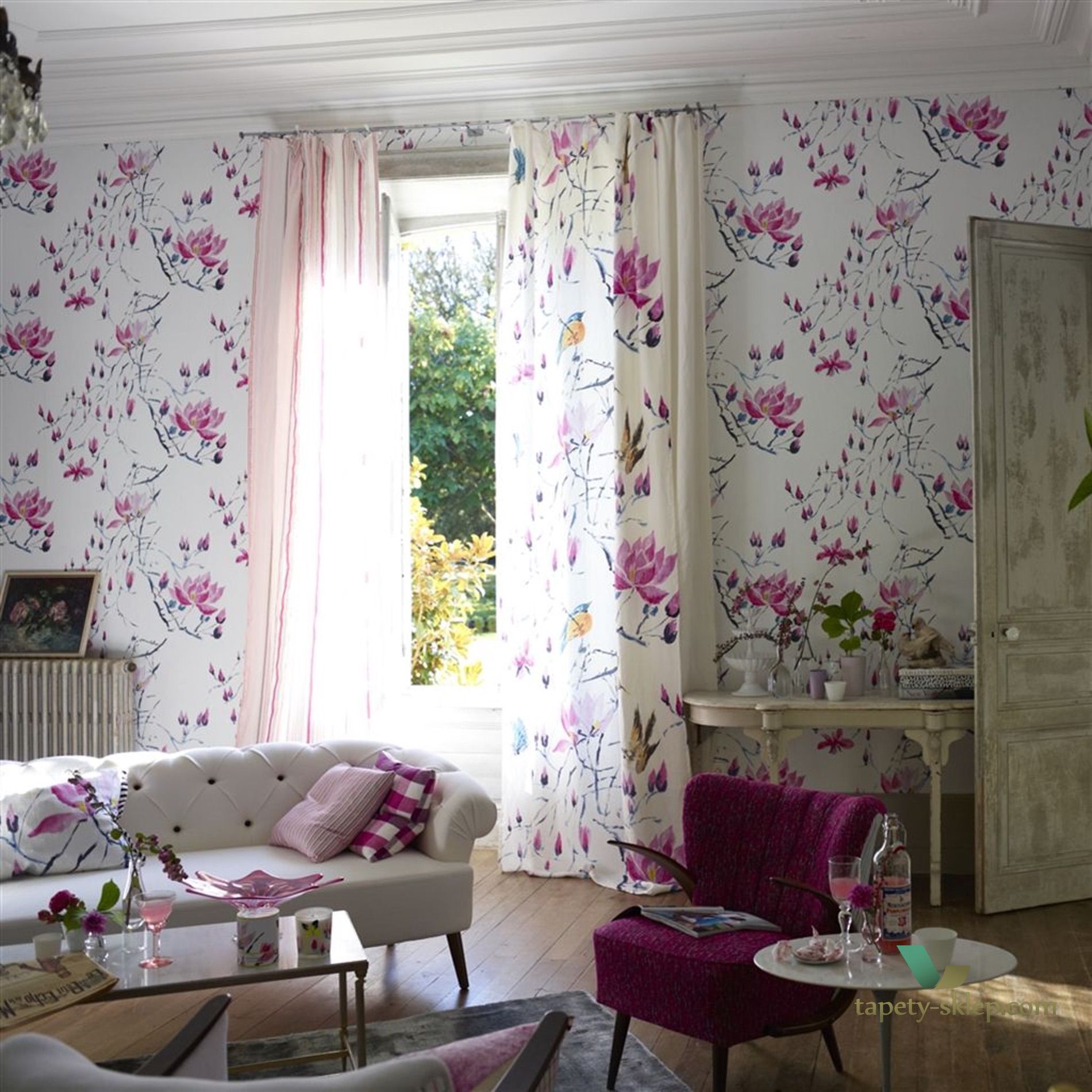 Mural Designers Guild P579/01 Madame Butterfly