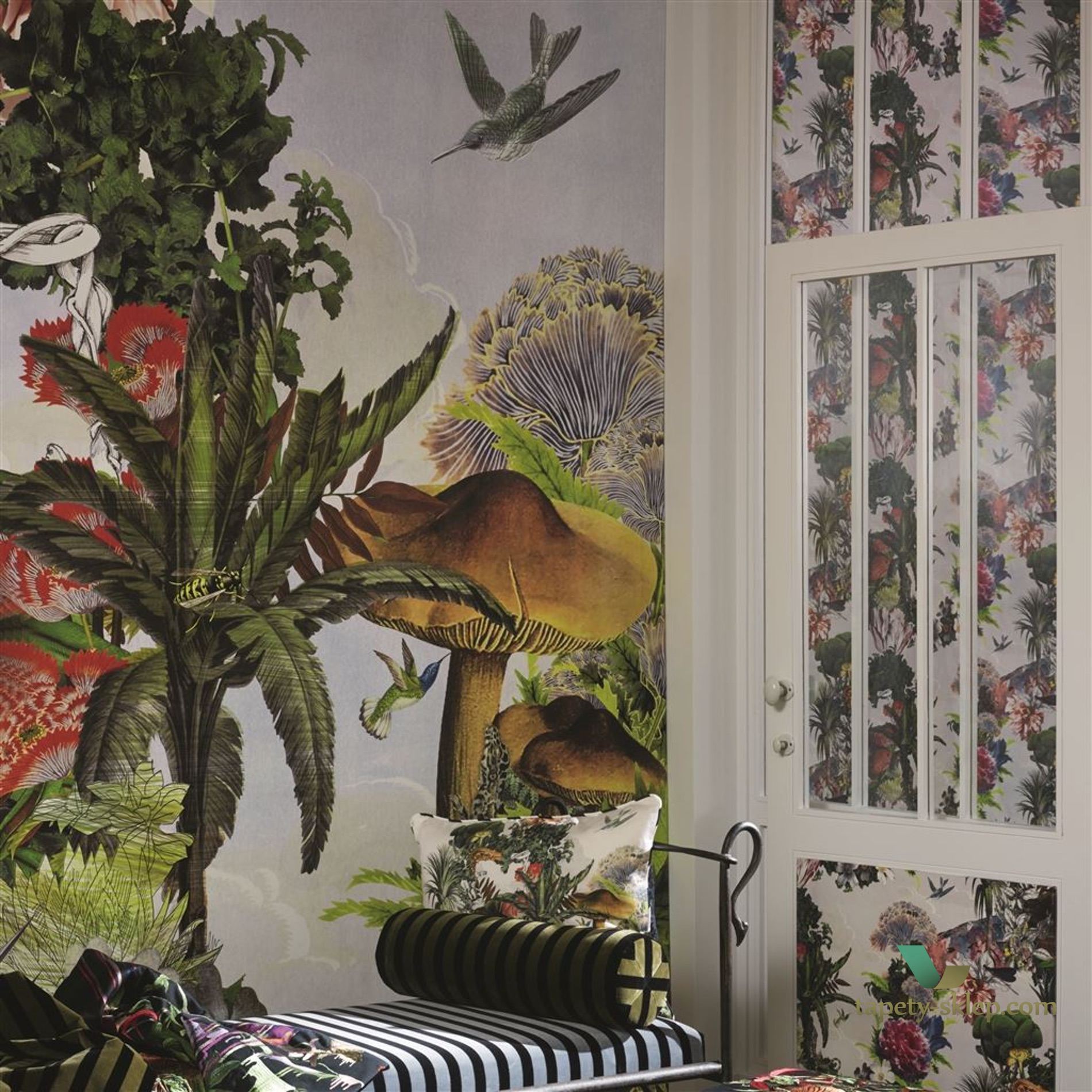 Mural Christian Lacroix PCL7022/01 Jardin Des Reves Panoramic