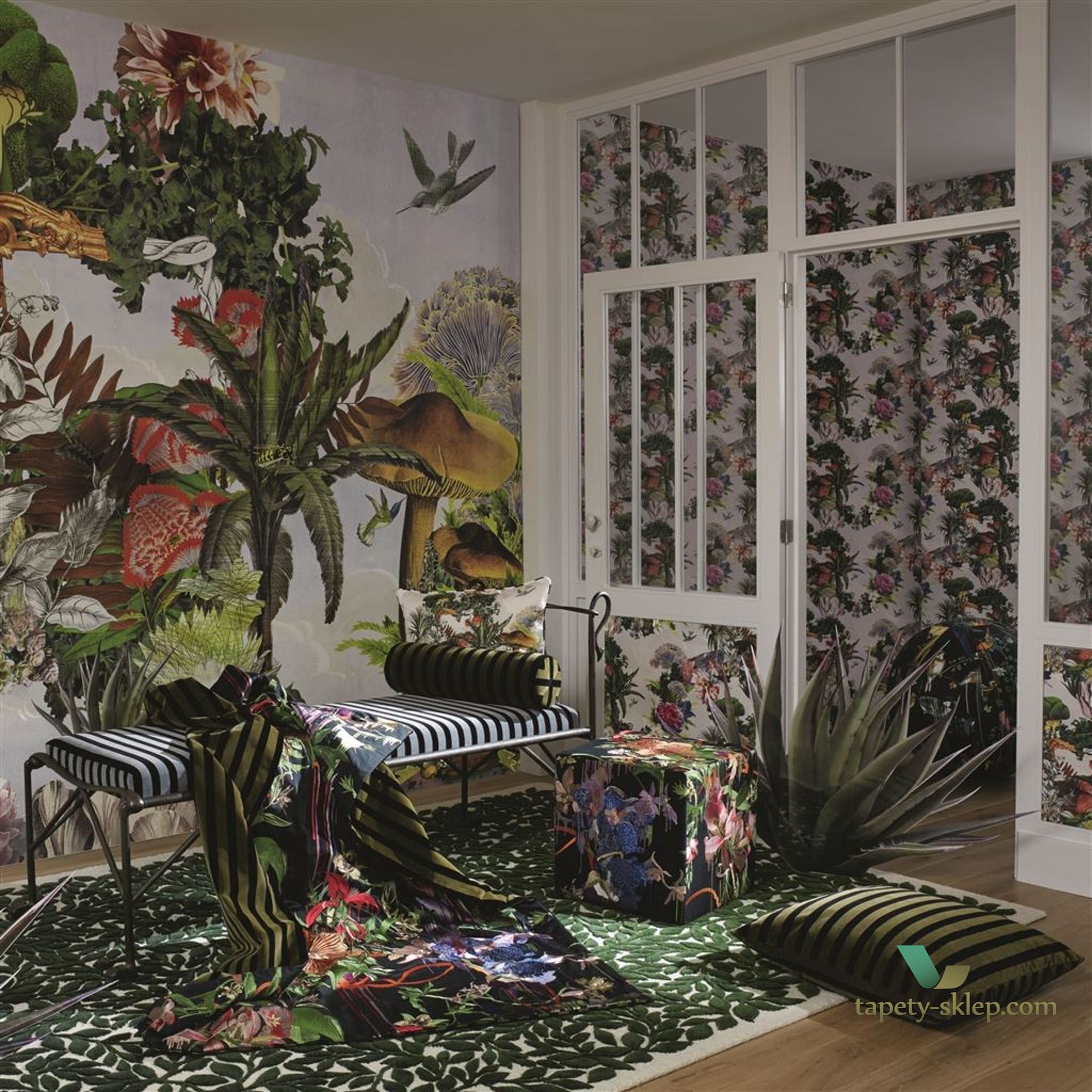 Mural Christian Lacroix PCL7022/01 Jardin Des Reves Panoramic