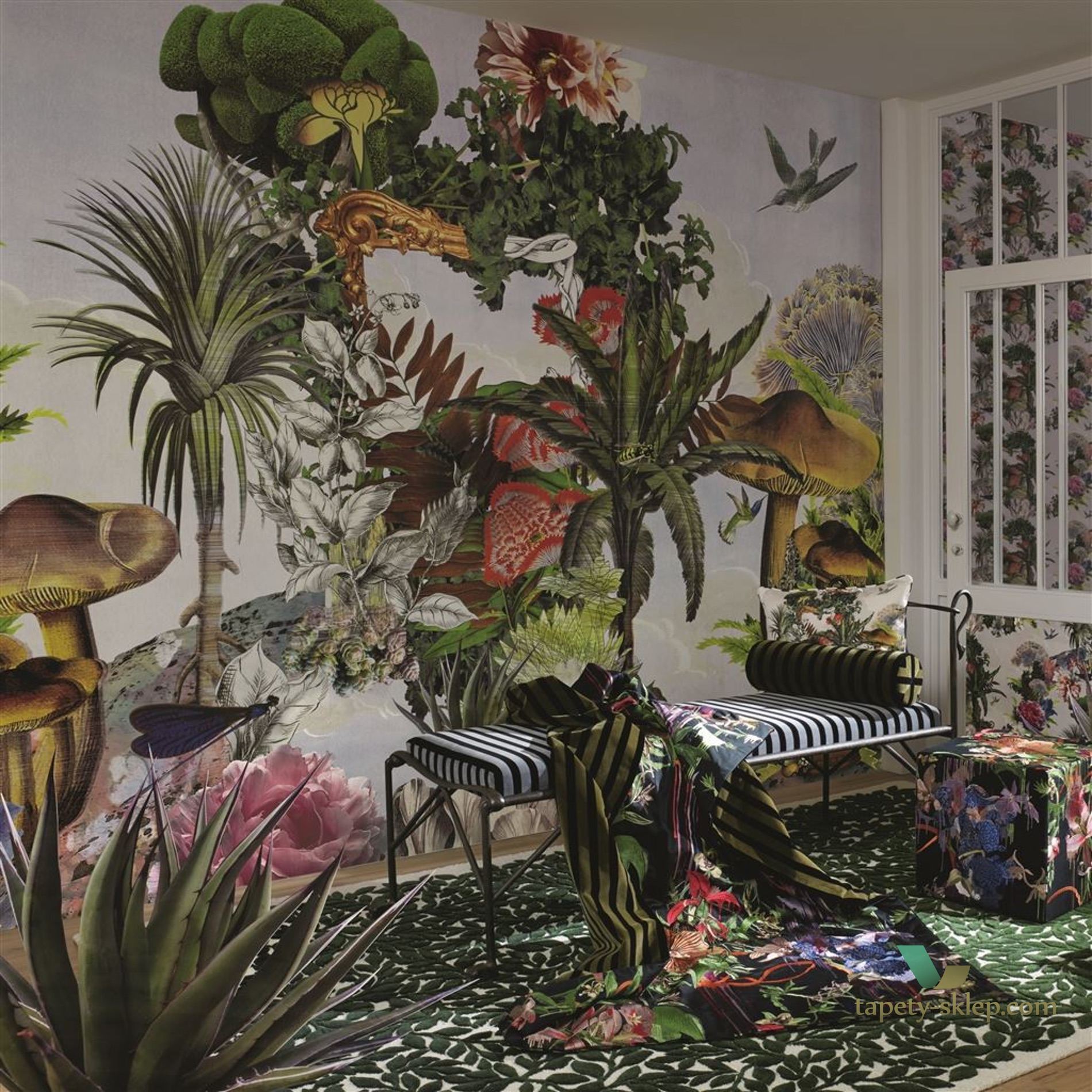 Mural Christian Lacroix PCL7022/01 Jardin Des Reves Panoramic