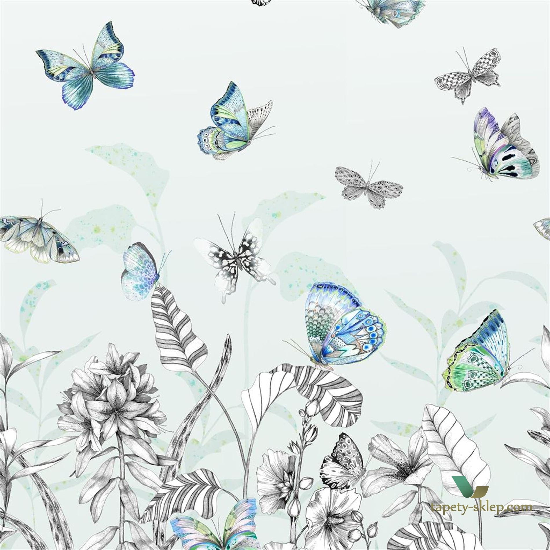 Mural Designers Guild PDG1058/02 Papillons