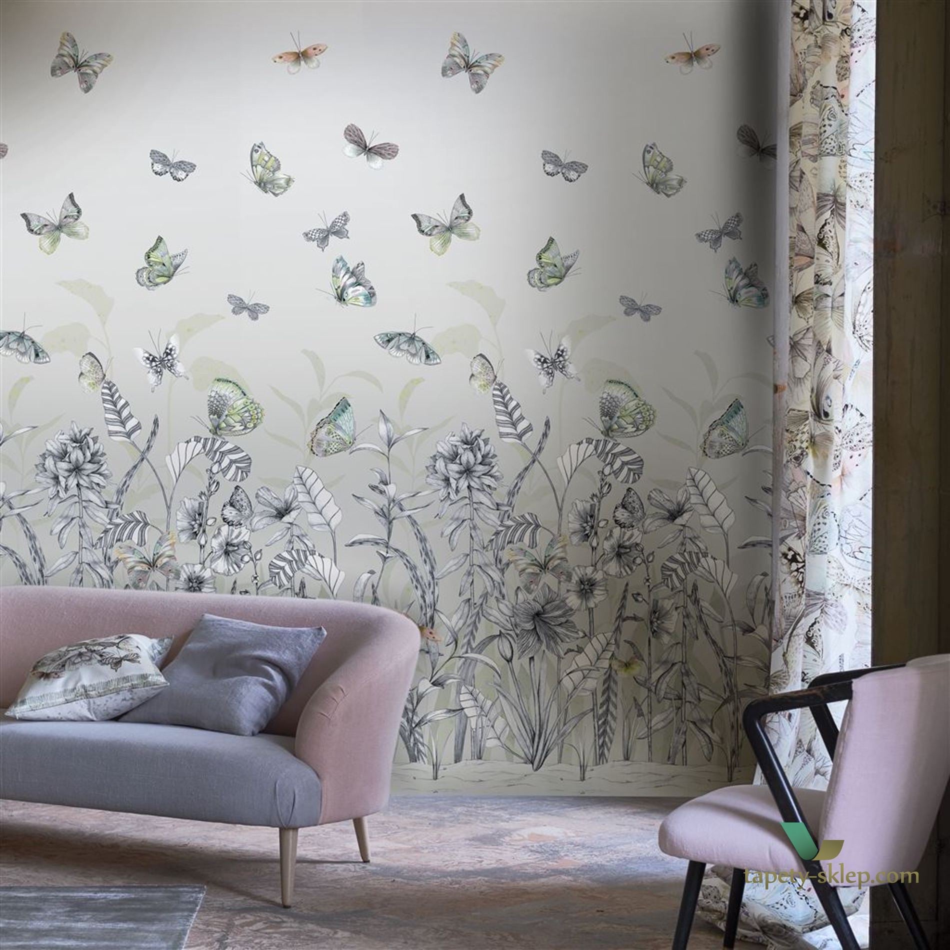 Mural Designers Guild PDG1058/02 Papillons