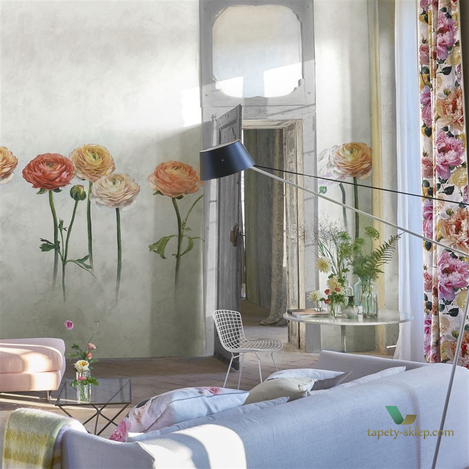 Mural Designers Guild PDG1100/01 Tourangelle Scene 2