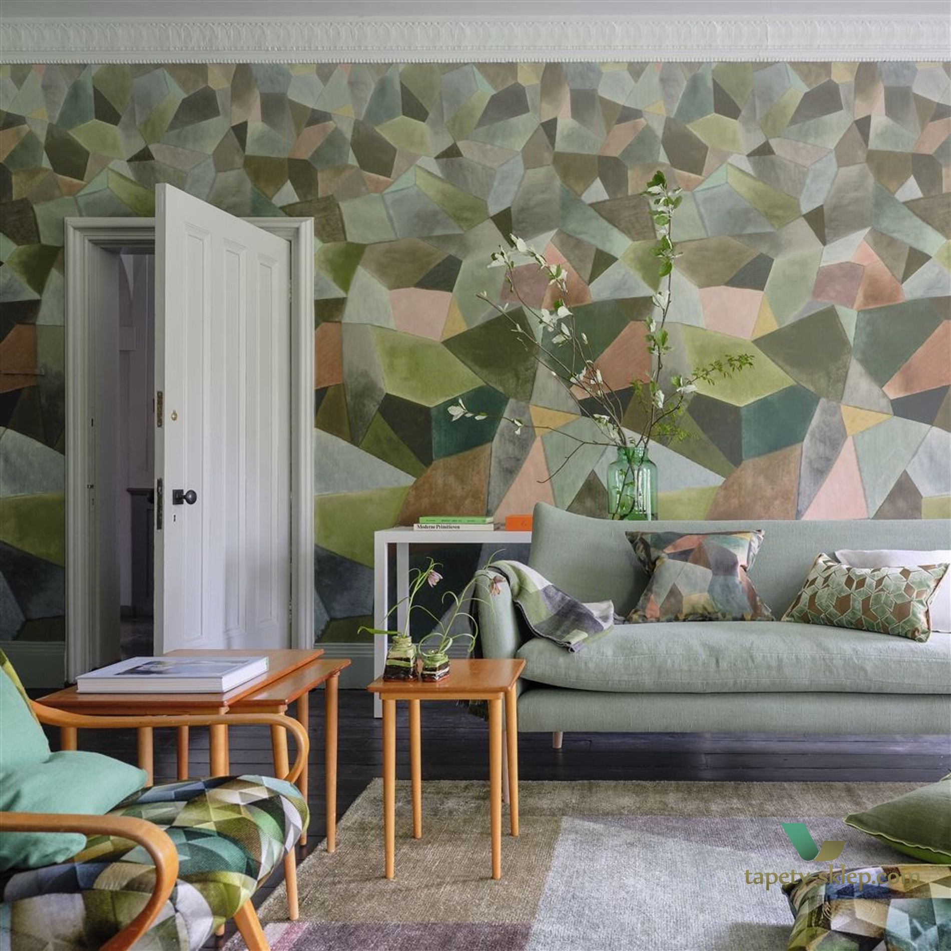 Mural Designers Guild PDG1110/01 Geo Moderne