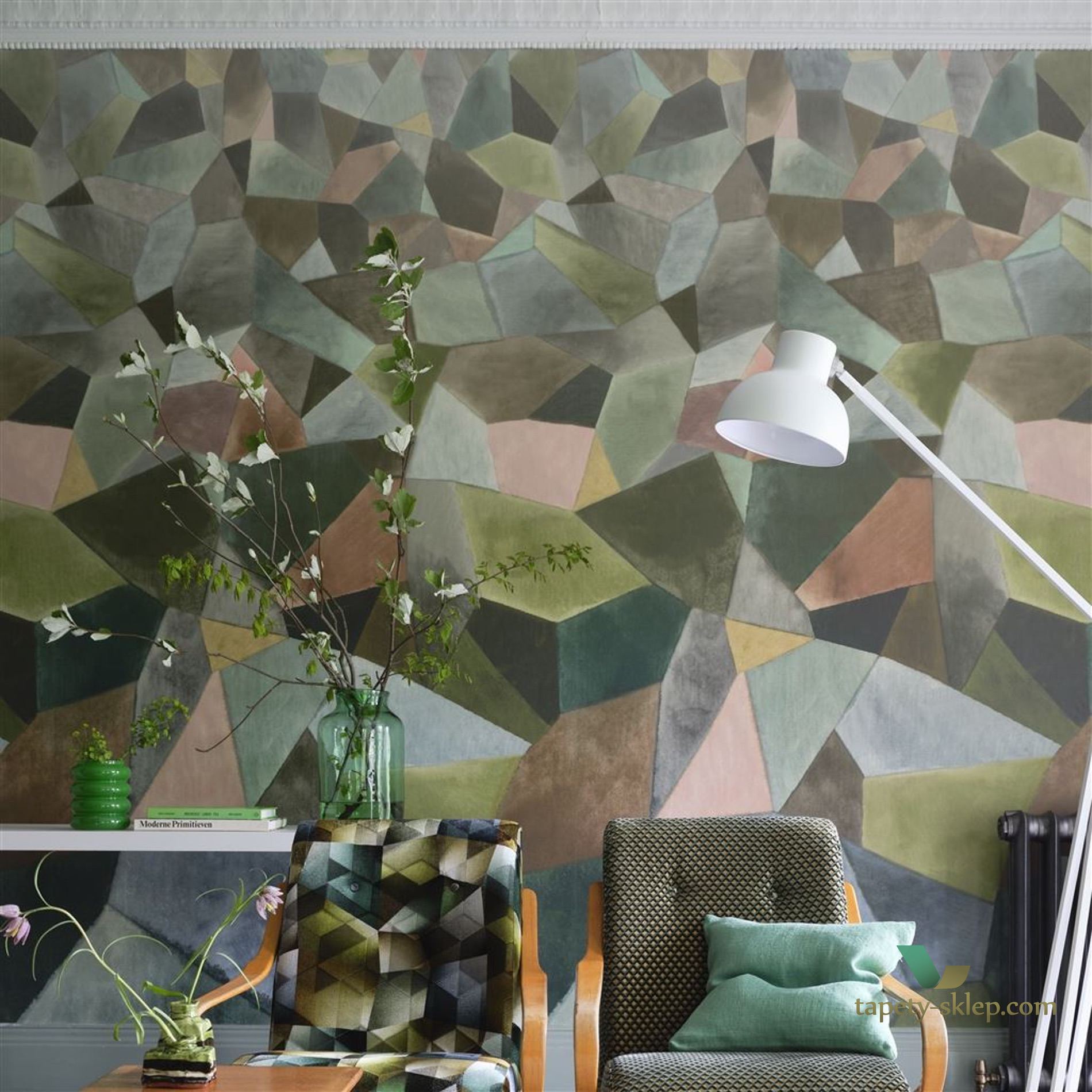 Mural Designers Guild PDG1110/01 Geo Moderne