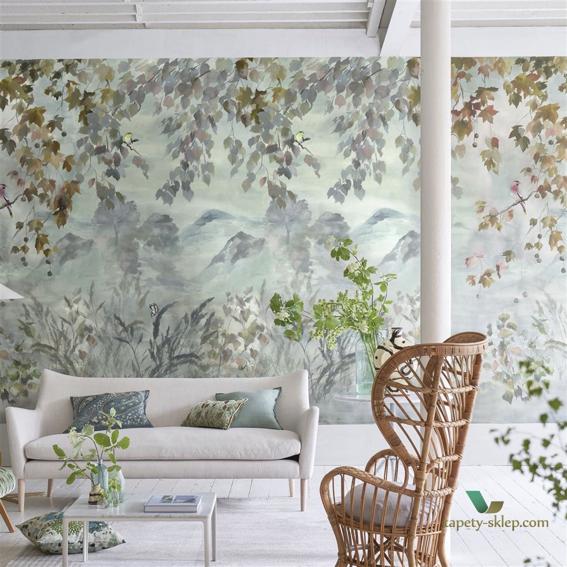 Mural Designers Guild PDG1111/01 Miyako Scene 1