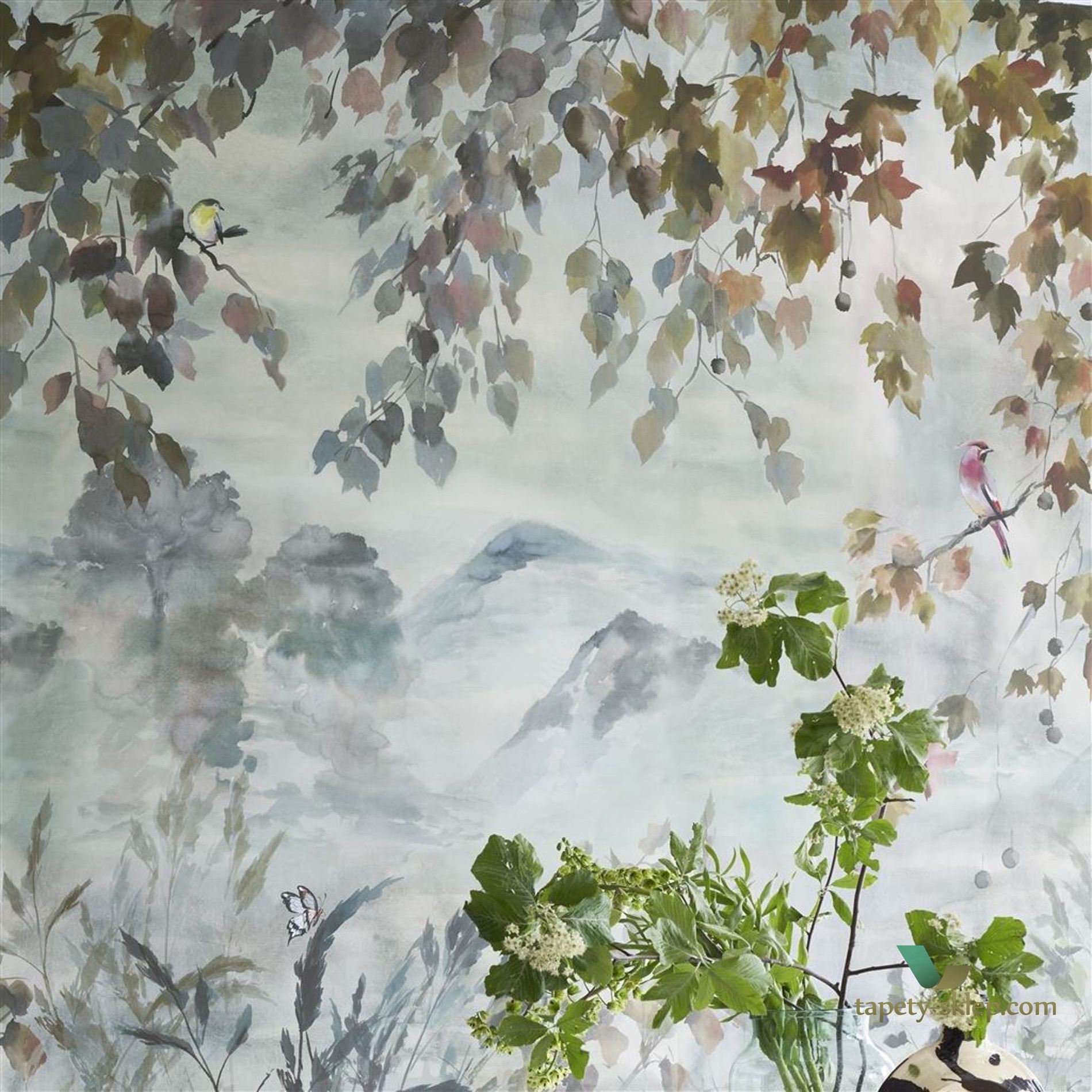 Mural Designers Guild PDG1111/01 Miyako Scene 1