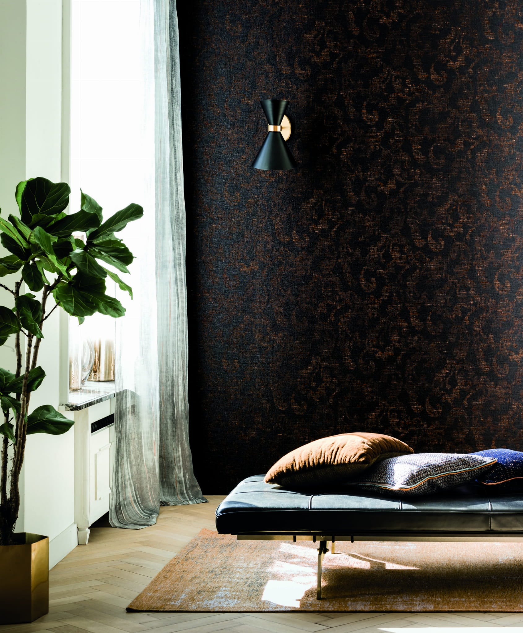 Tapeta Tekstylna Casamance 70620147 Clerans Amboise