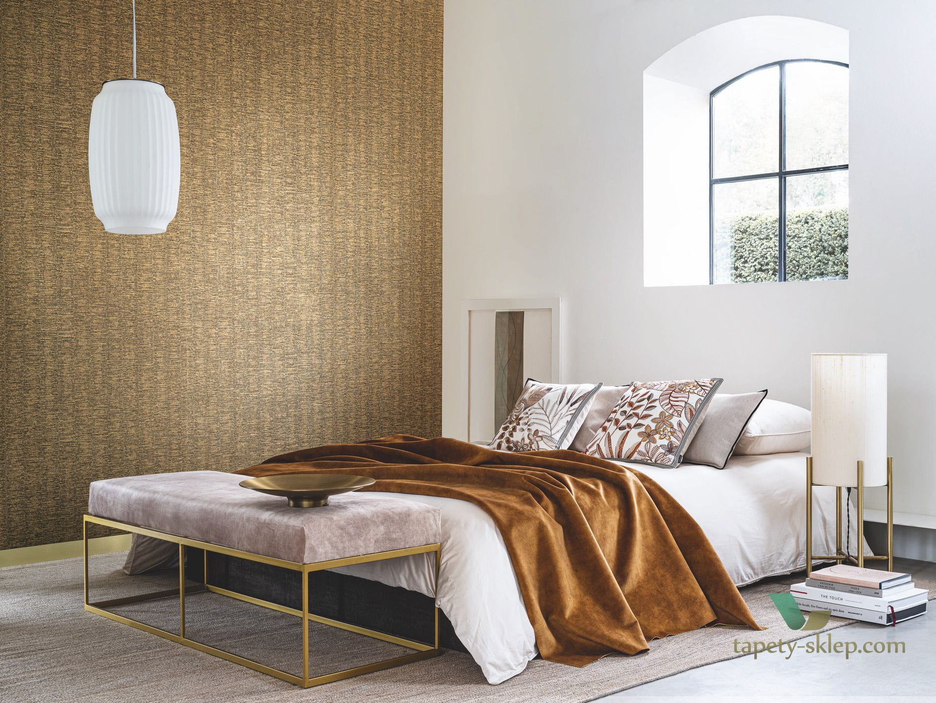Tapeta Casamance 75031834 Scandium Alliages