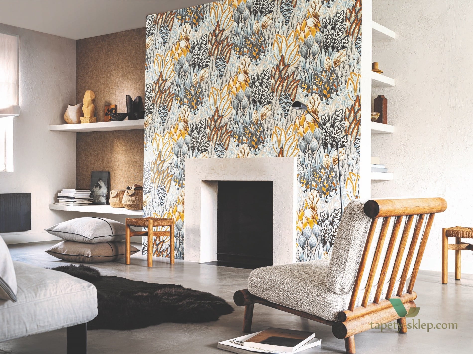 Tapeta Egzotyczna Casamance 75162500 Avicennia Karabane