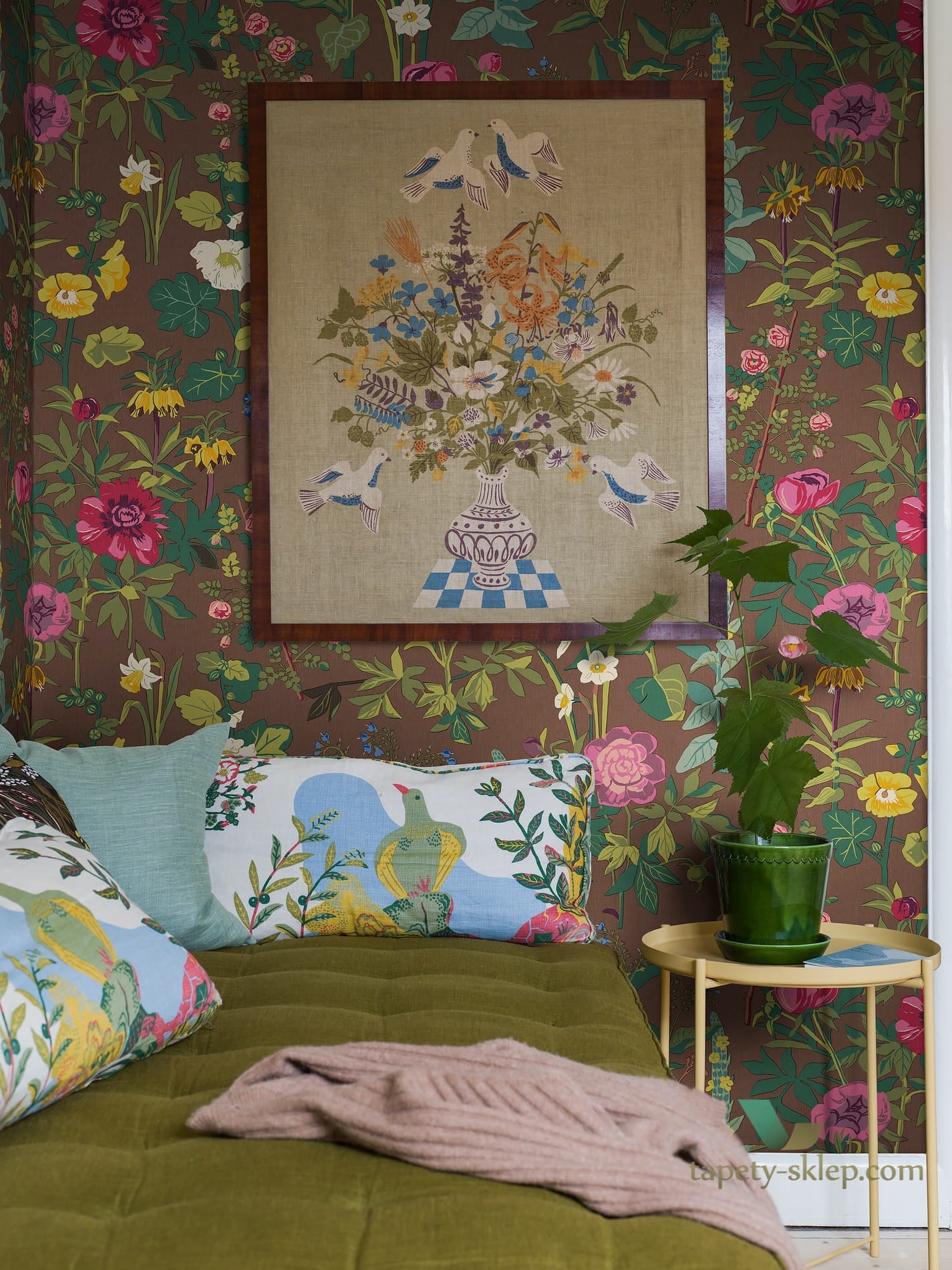 Mural Boras 1954 Gocken Jobs Sommar Scandinavian Designers III