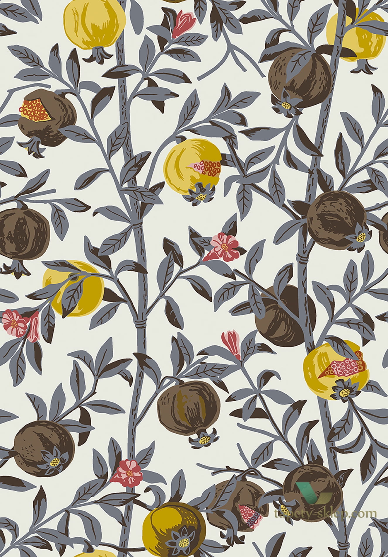 Tapeta Boras 1959 Gocken Jobs Granatapple Scandinavian Designers III