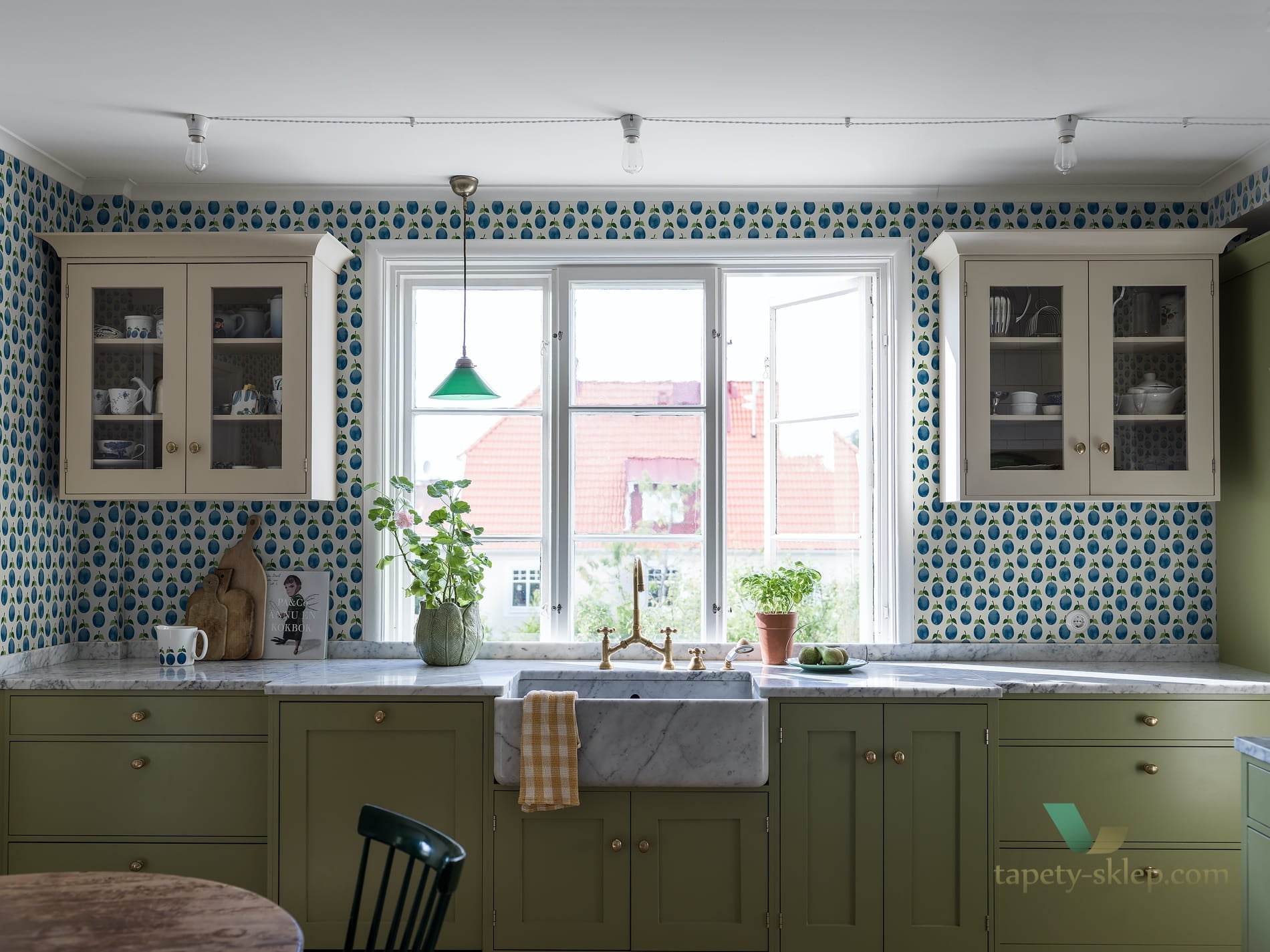 Tapeta w kuchni inspiracje - 1975 Boras Tapeter