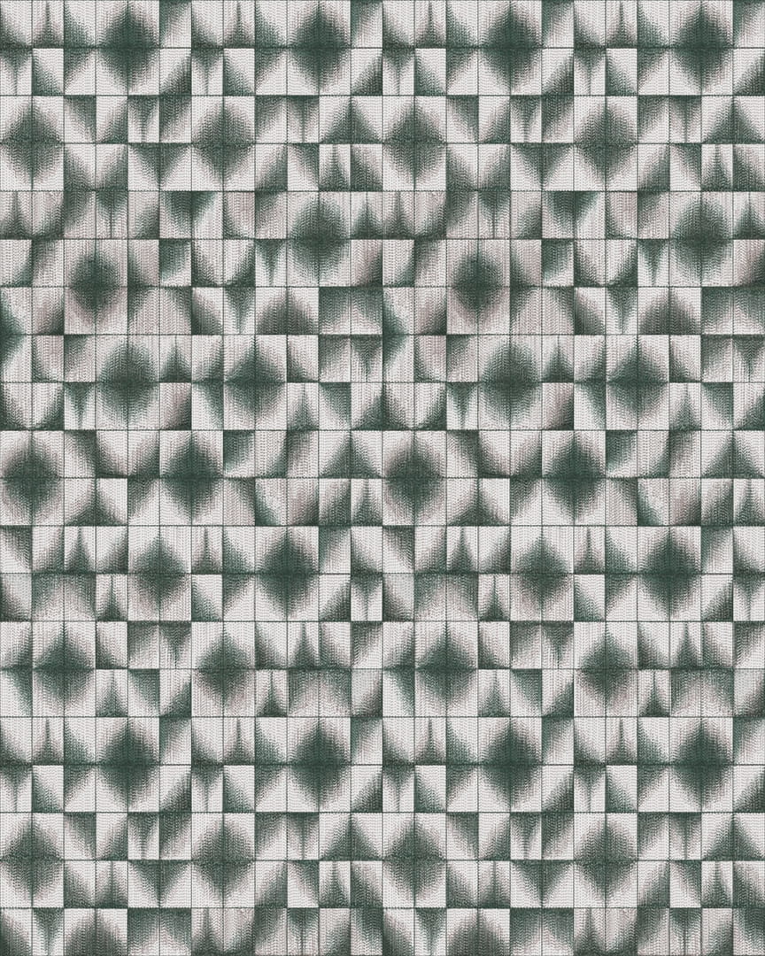 Tapeta Wall&Deco WDIN2101 Interpretation Of A Peacock Contemporary 2021