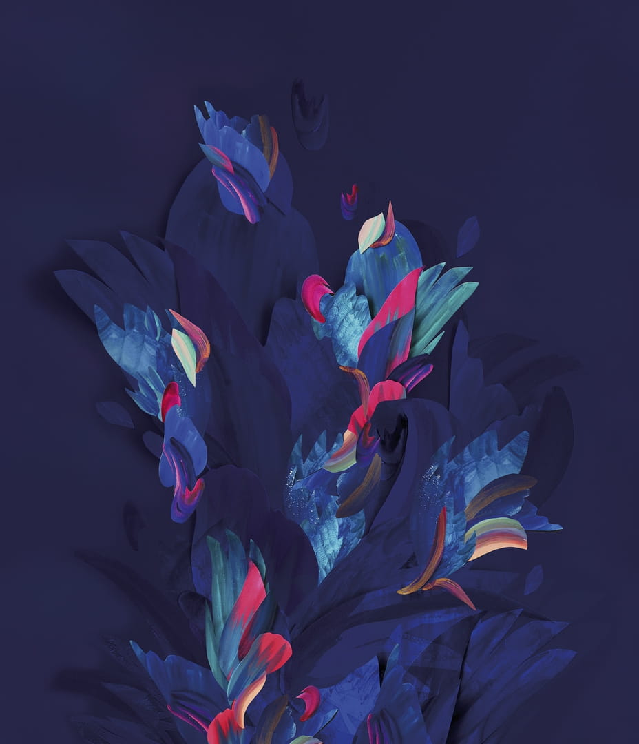 Tapeta Wall&Deco WDJS2101 Jungle Of Signs Contemporary 2021