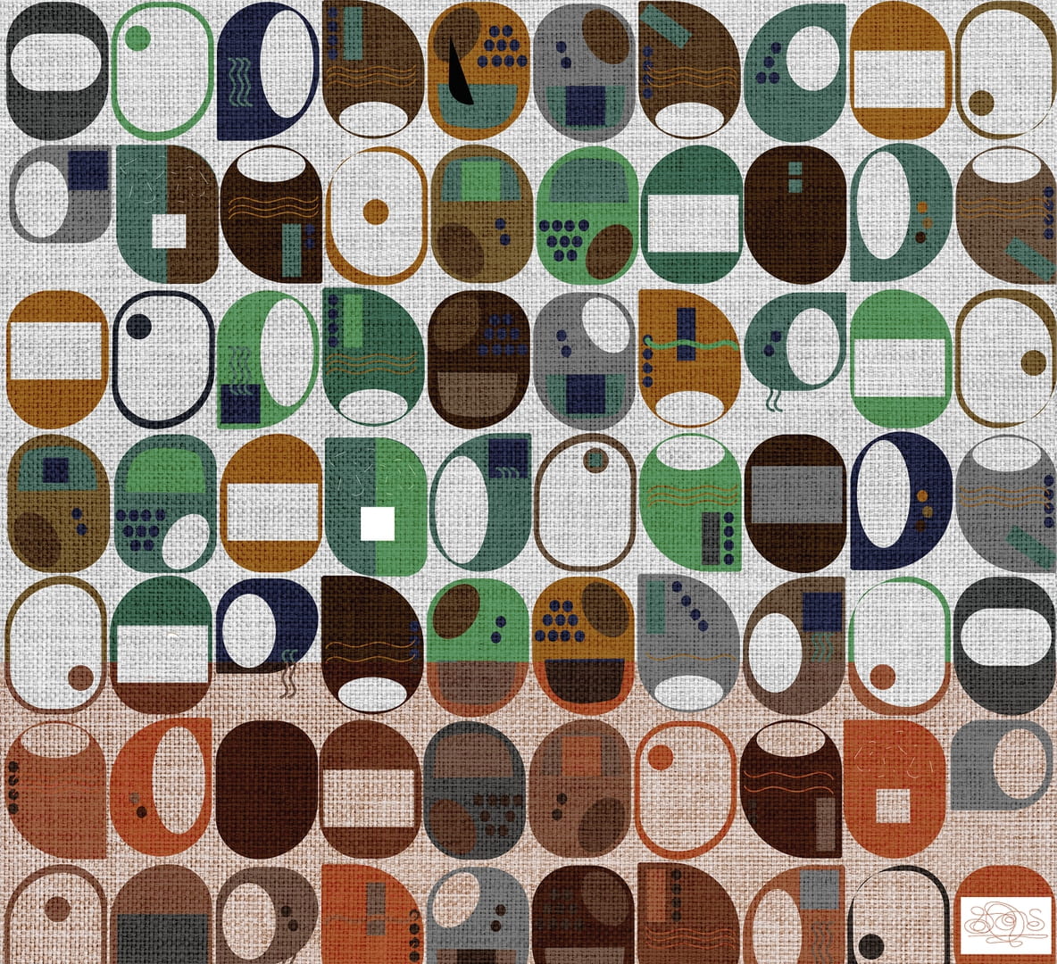 Tapeta Wall&Deco WDOC2101 Out Of Curiosity Contemporary 2021