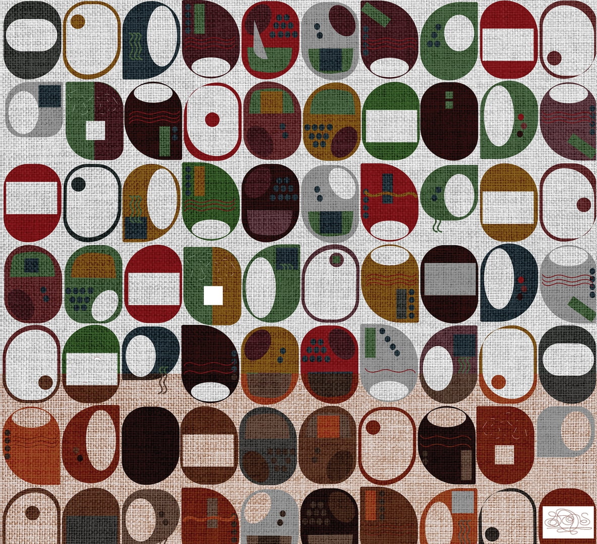 Tapeta Wall&Deco WDOC2102 Out Of Curiosity Contemporary 2021