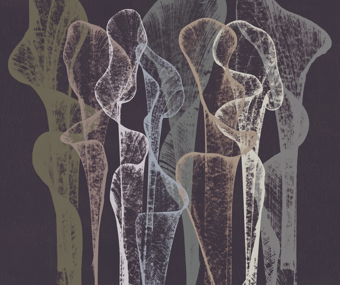 Tapeta Wall&Deco WDTR2102 String Pull Contemporary 2021