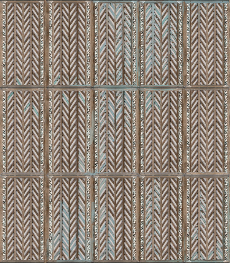 Tapeta Wall&Deco WDUR2101 Turquoise Contemporary 2021