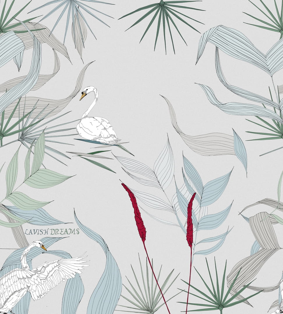 Tapeta Wall&Deco WDWN2101 Swan Contemporary 2021