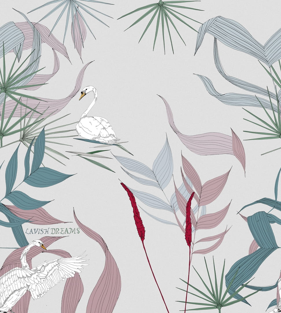 Tapeta Wall&Deco WDWN2102 Swan Contemporary 2021