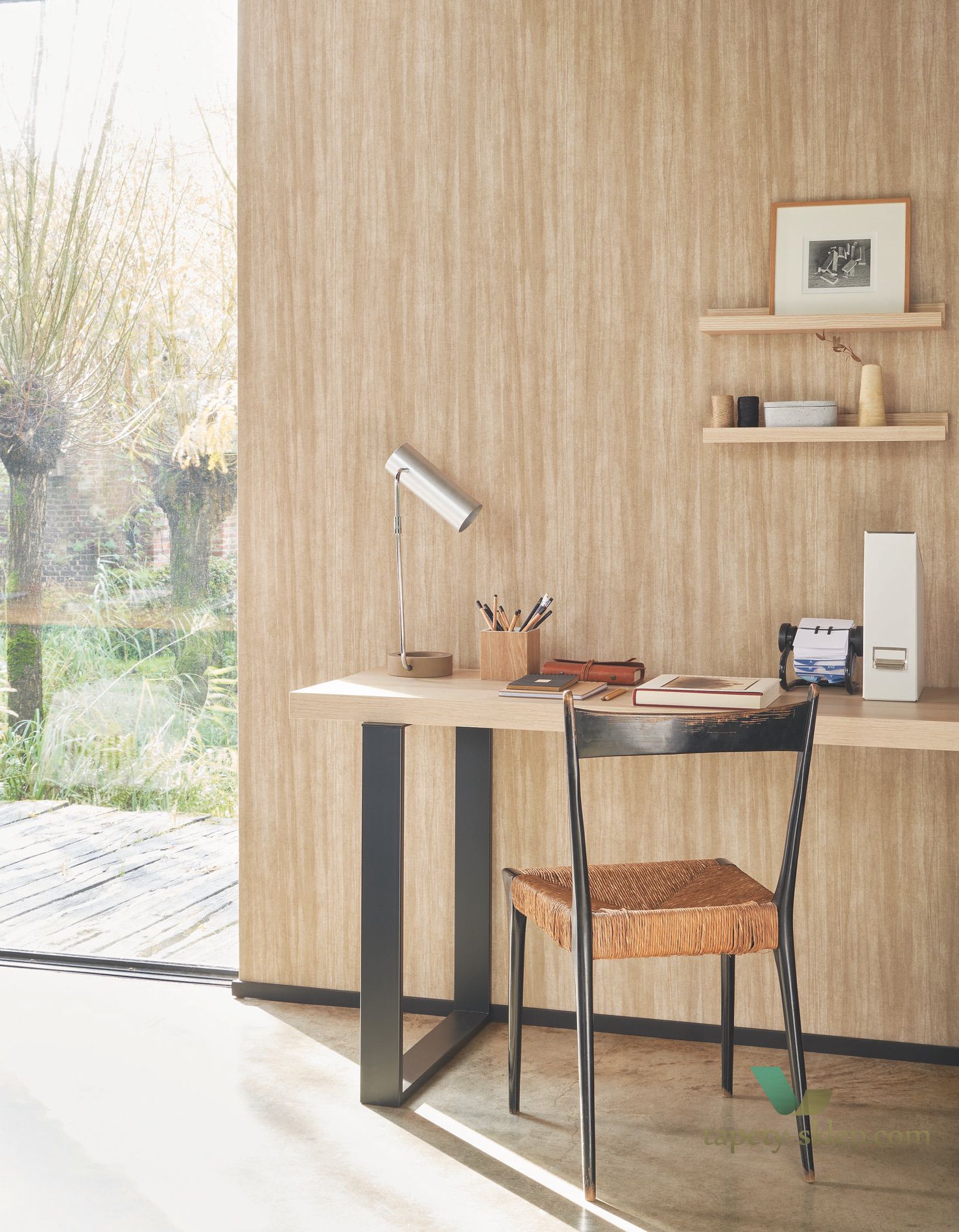 Tapeta jak kora drzewa Casadeco 85982323 Eucalyptus Woods