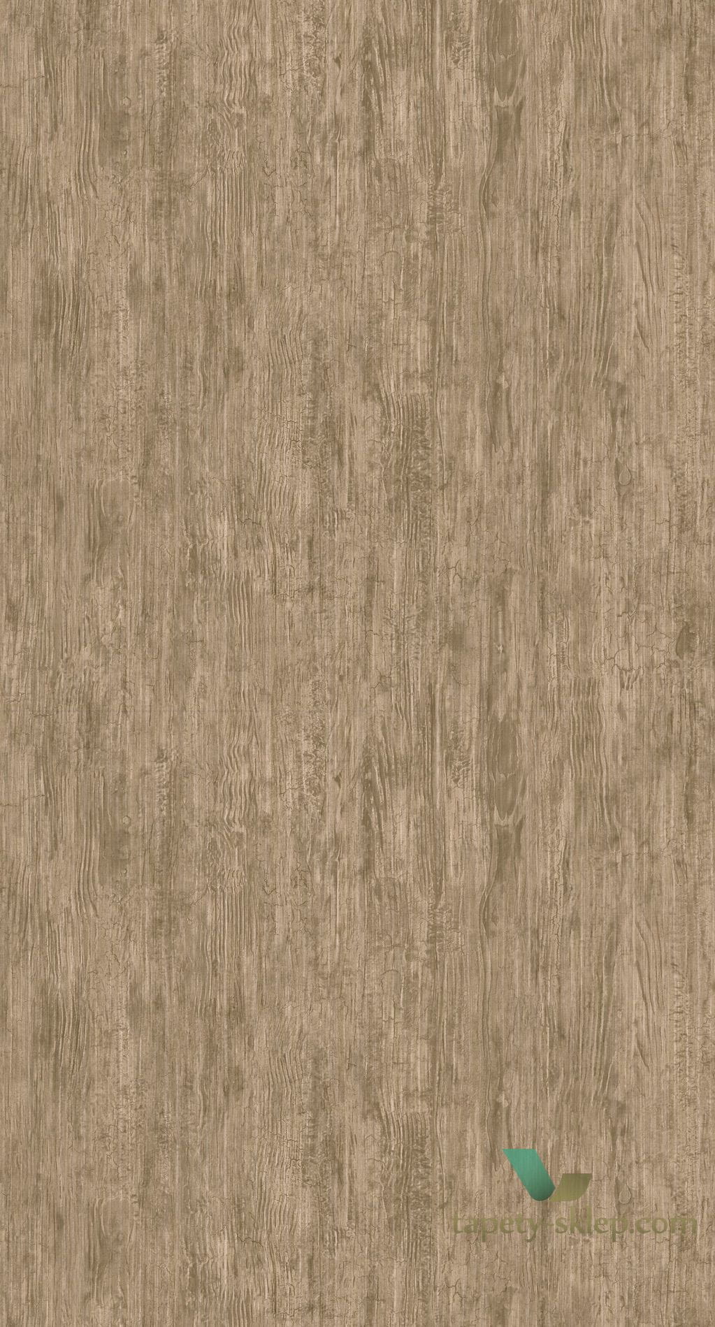 Tapeta imitująca korę drzewa Casadeco 85992535 Meleze Woods