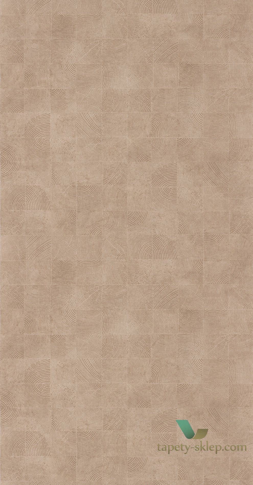 Tapeta mozaika Casadeco 86012641 Chene Woods