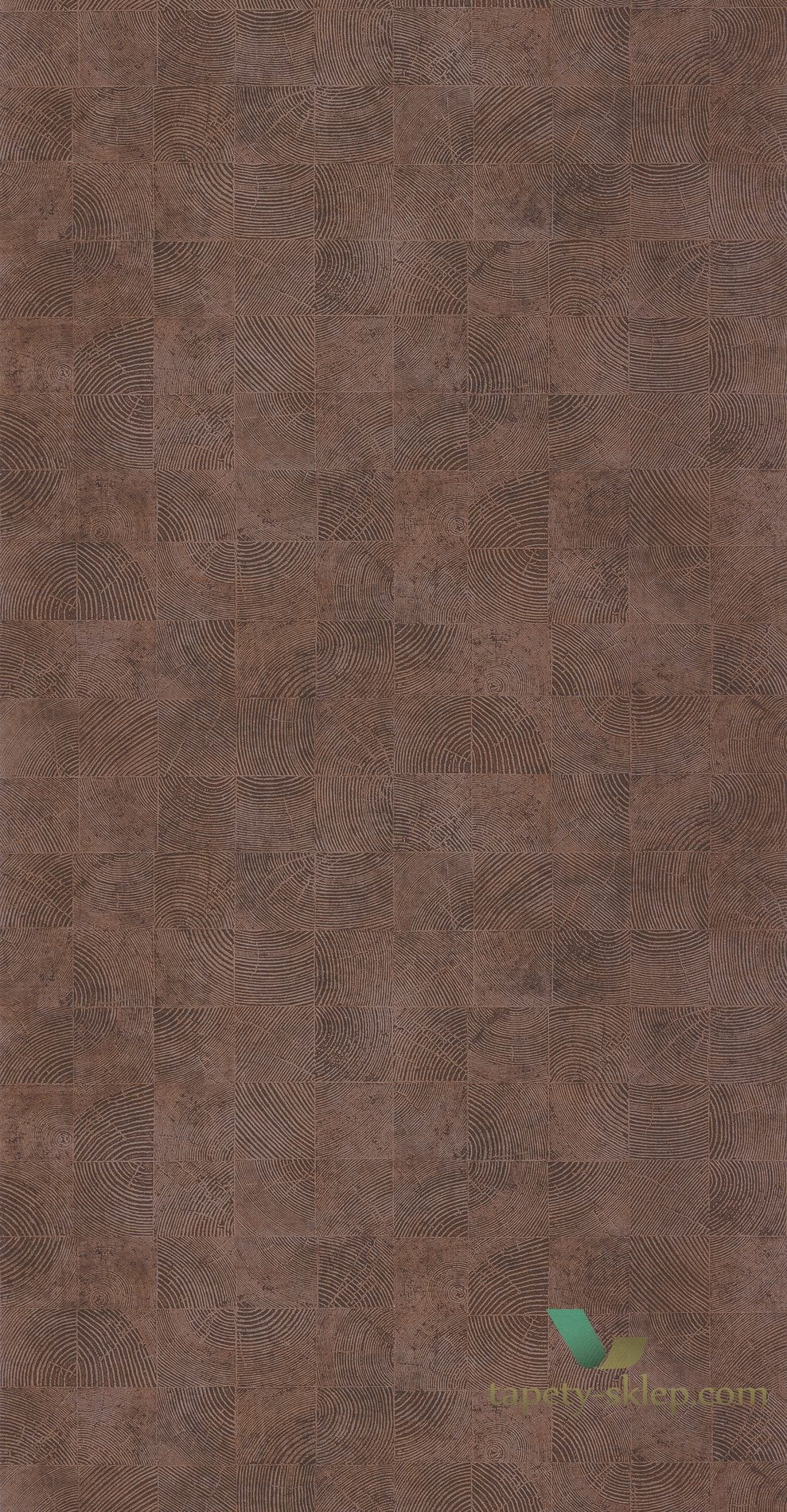 Tapeta mozaika Casadeco 86012939 Chene Woods