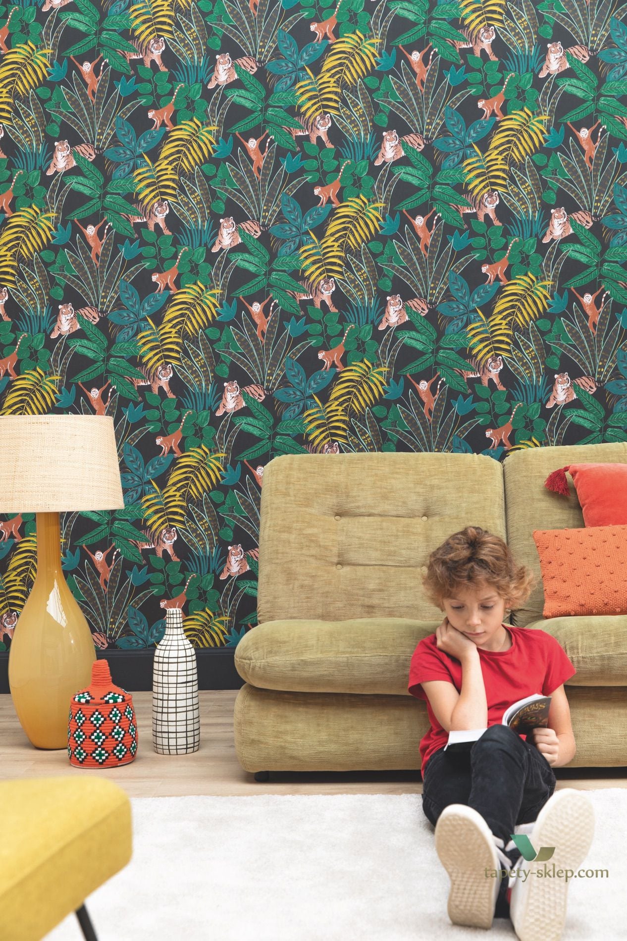 Tapeta Tropikalna Caselio EPA 102316226 Aventure Escapade