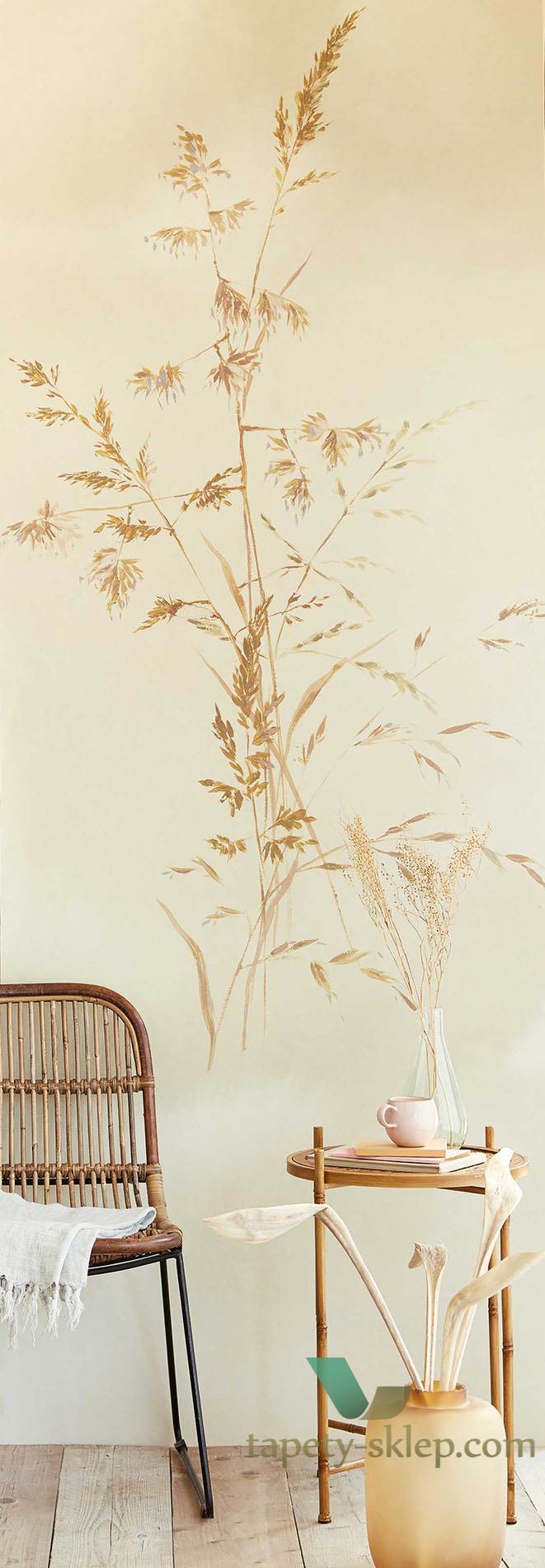 Mural Eijffinger 300903 Aqua Twigs Waterfront