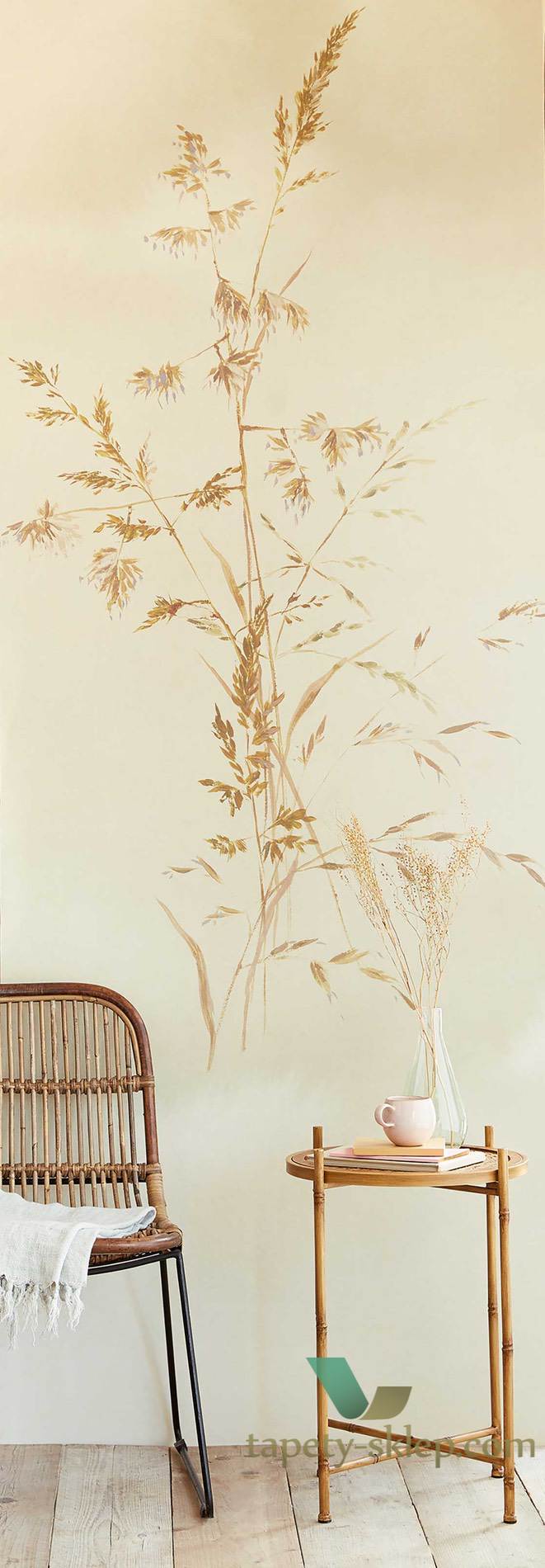 Mural Eijffinger 300903 Aqua Twigs Waterfront