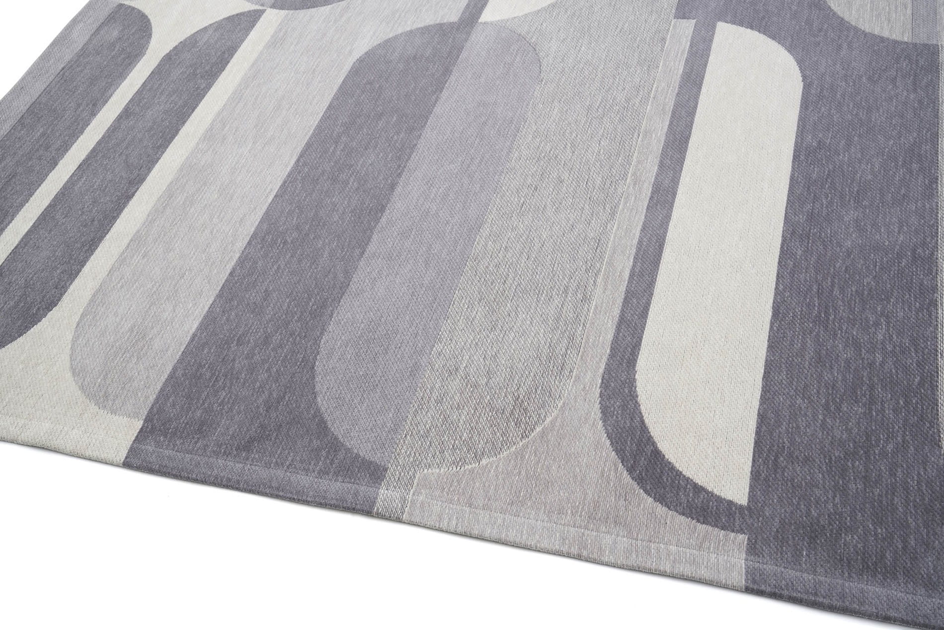 Dywan Geometryczny Andre Grey Carpet Decor Magic Home