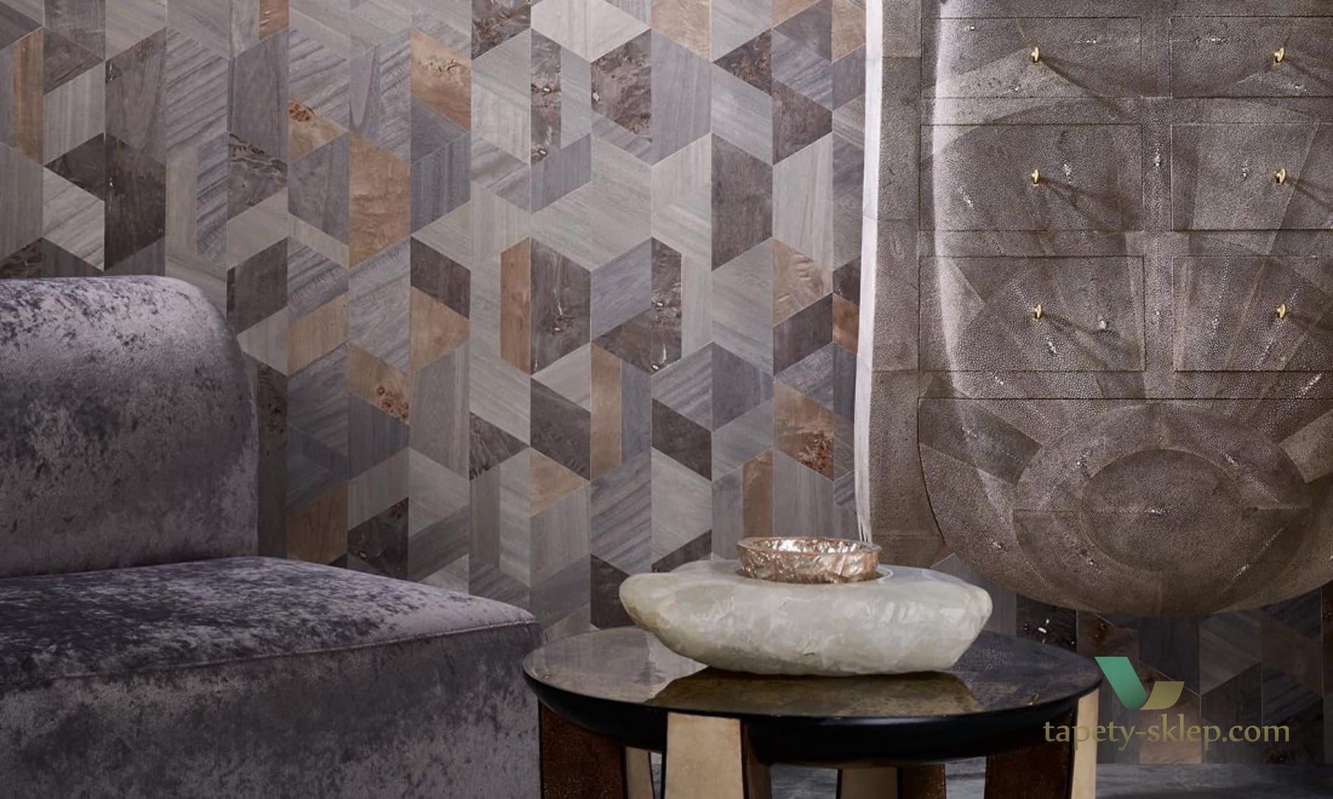 Tapeta Fornir Drewno Arte 38201 Formatio Timber