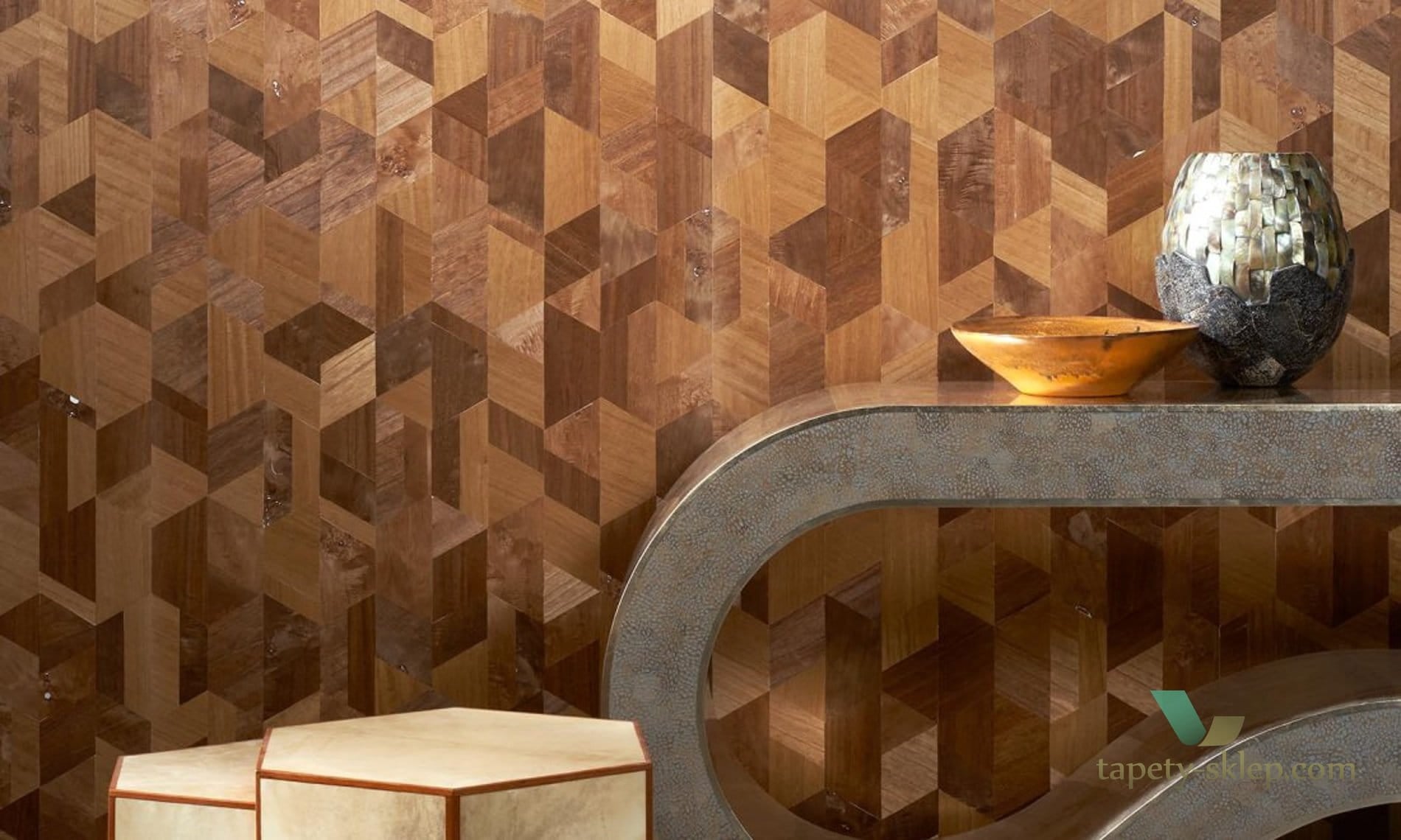 Tapeta Fornir Drewno Arte 38204 Formatio Timber