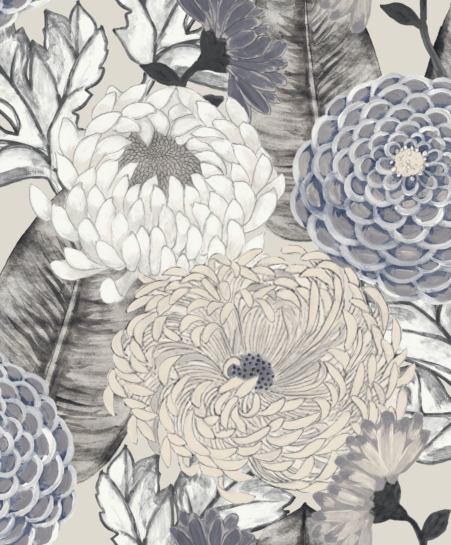 Tapeta Duże Kwiaty Decoprint BR24032 Kyoto Breeze