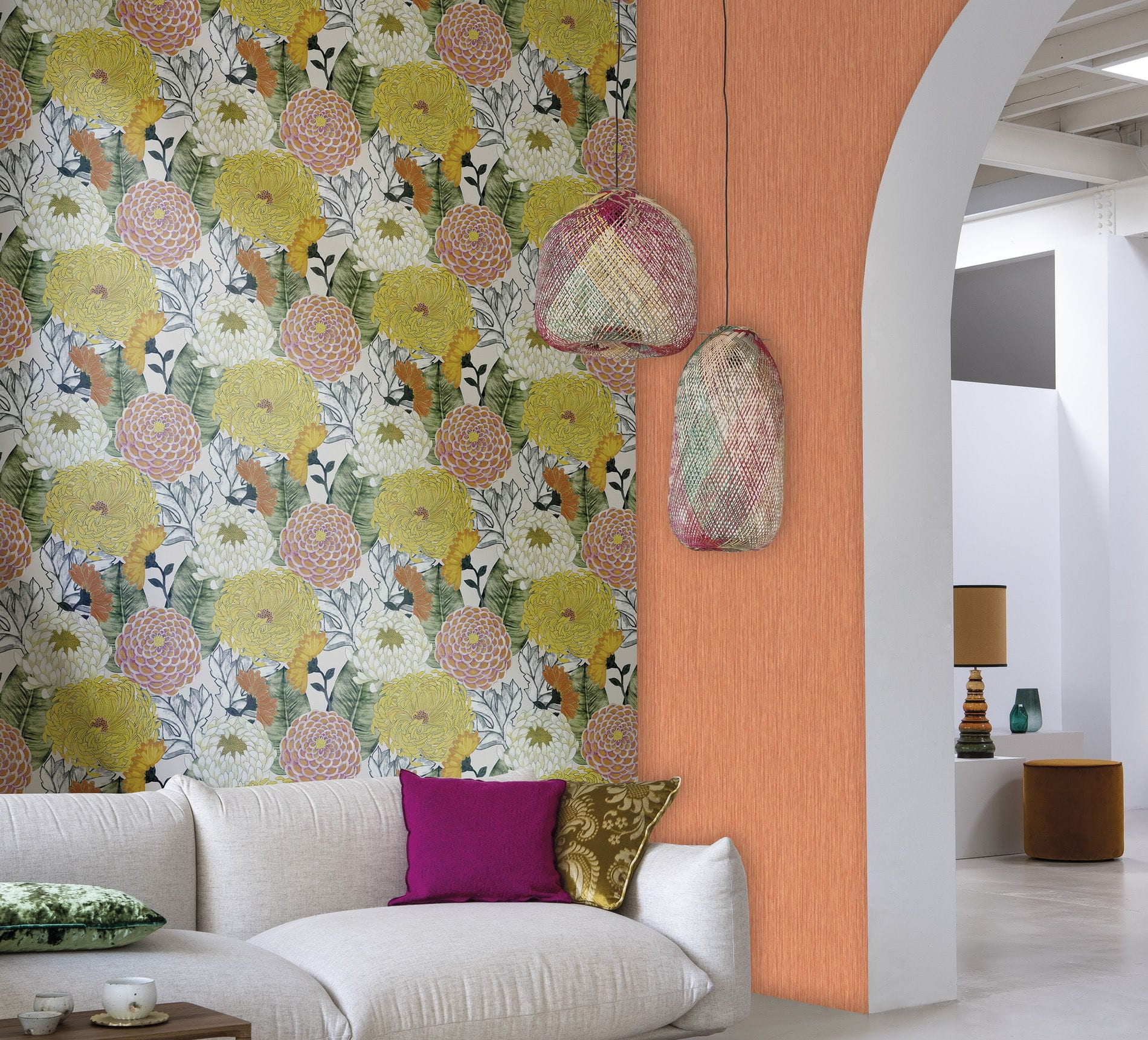 Tapeta Duże Kwiaty Decoprint BR24033 Kyoto Breeze