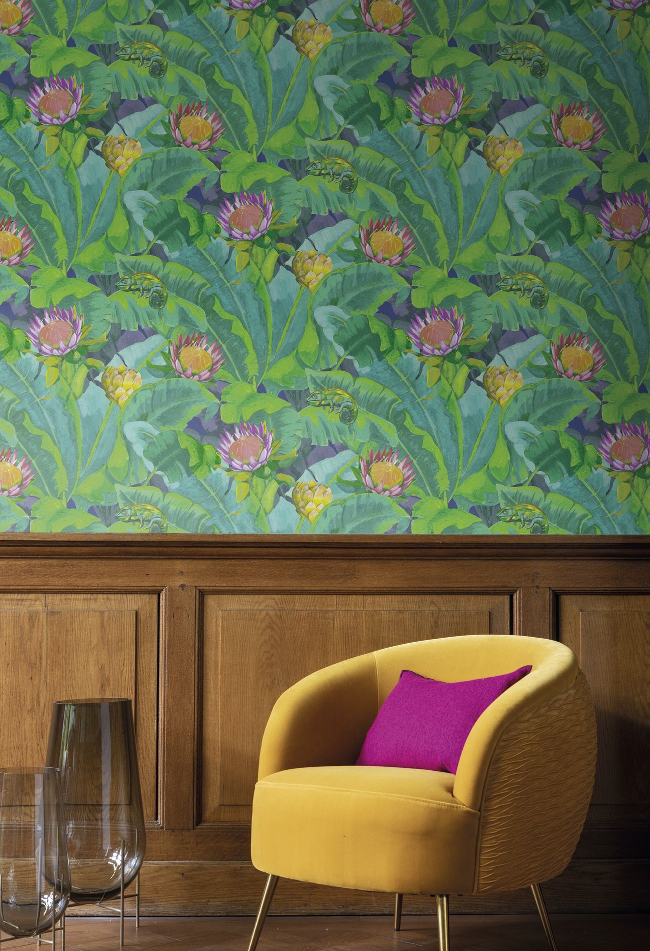 Tapeta Tropikalna Decoprint BR24091 Amazonas Breeze