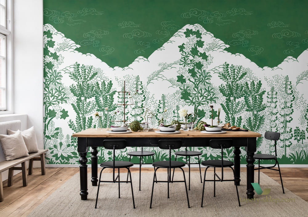 Fototapeta Rebel Walls R15721 Eden Green