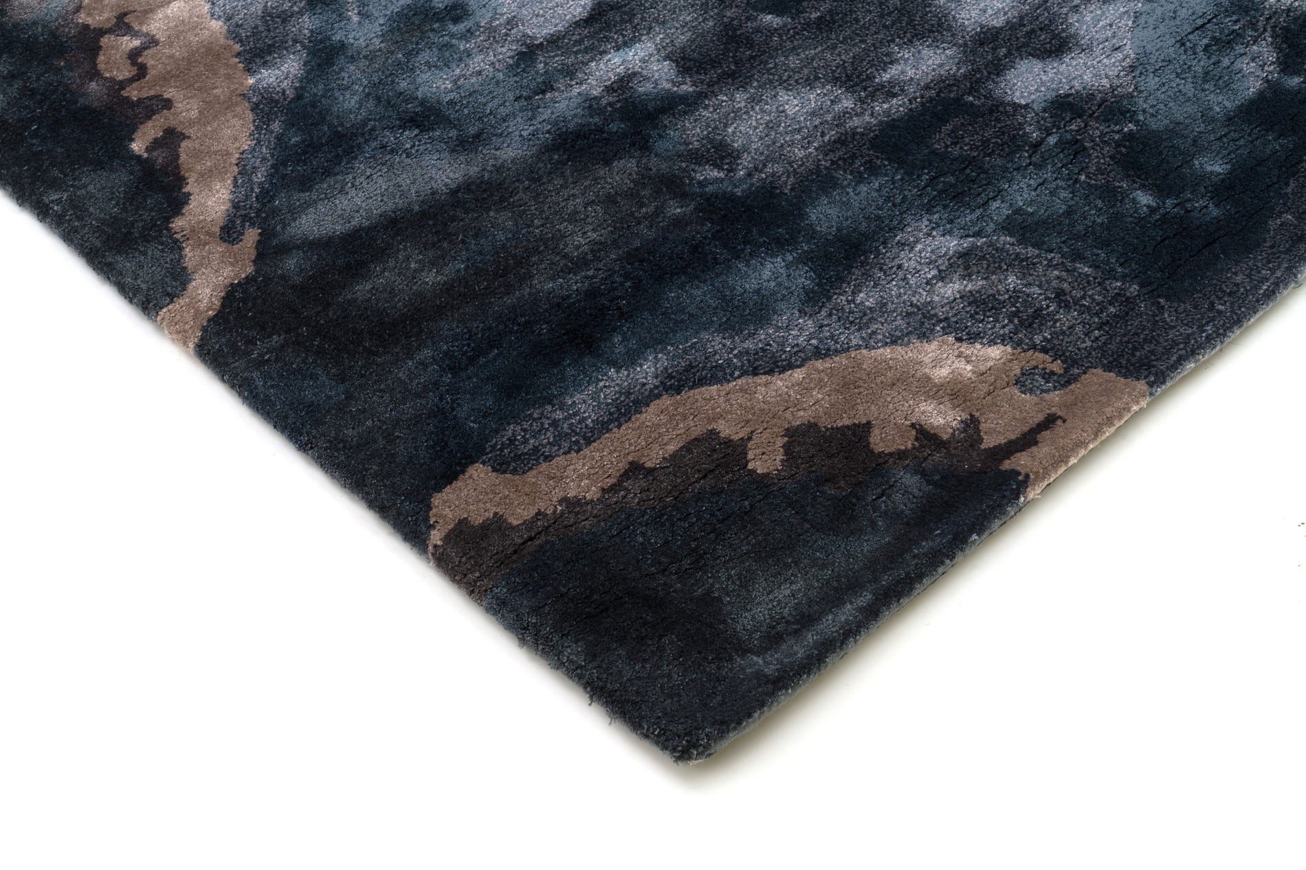 Dywan Marmur Carpet Decor Escape Blue Handmade Collection