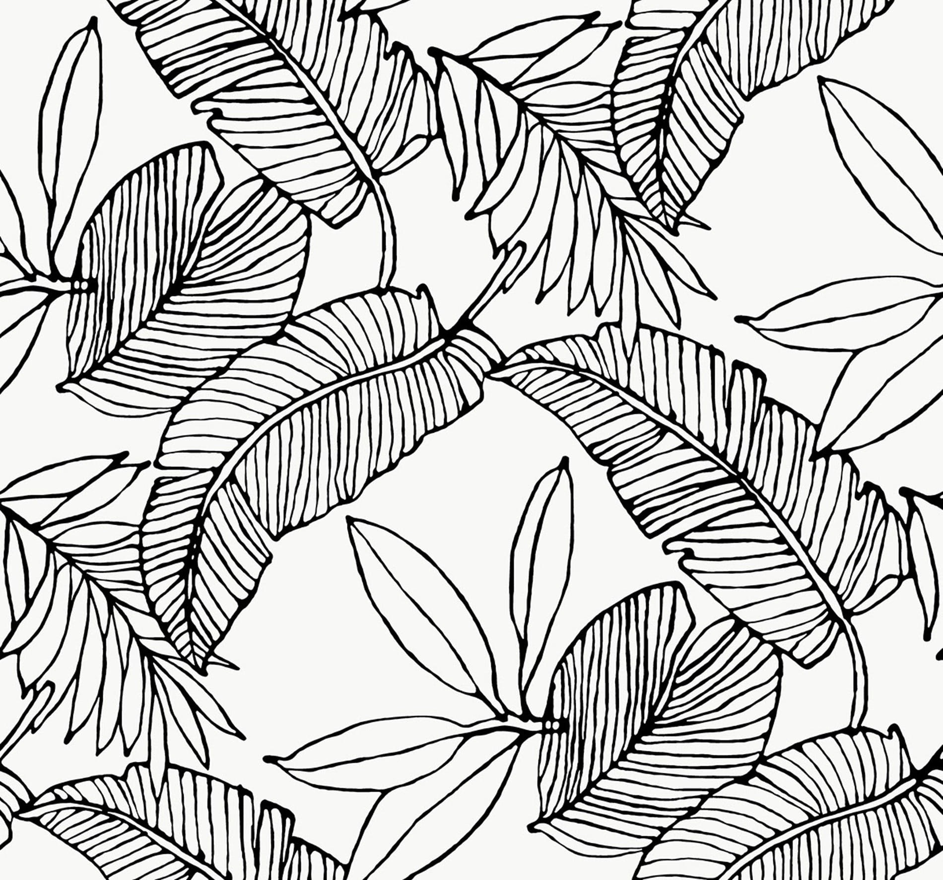 Tapeta Liście Wallquest SY20210 Pure Elements Paper & Ink