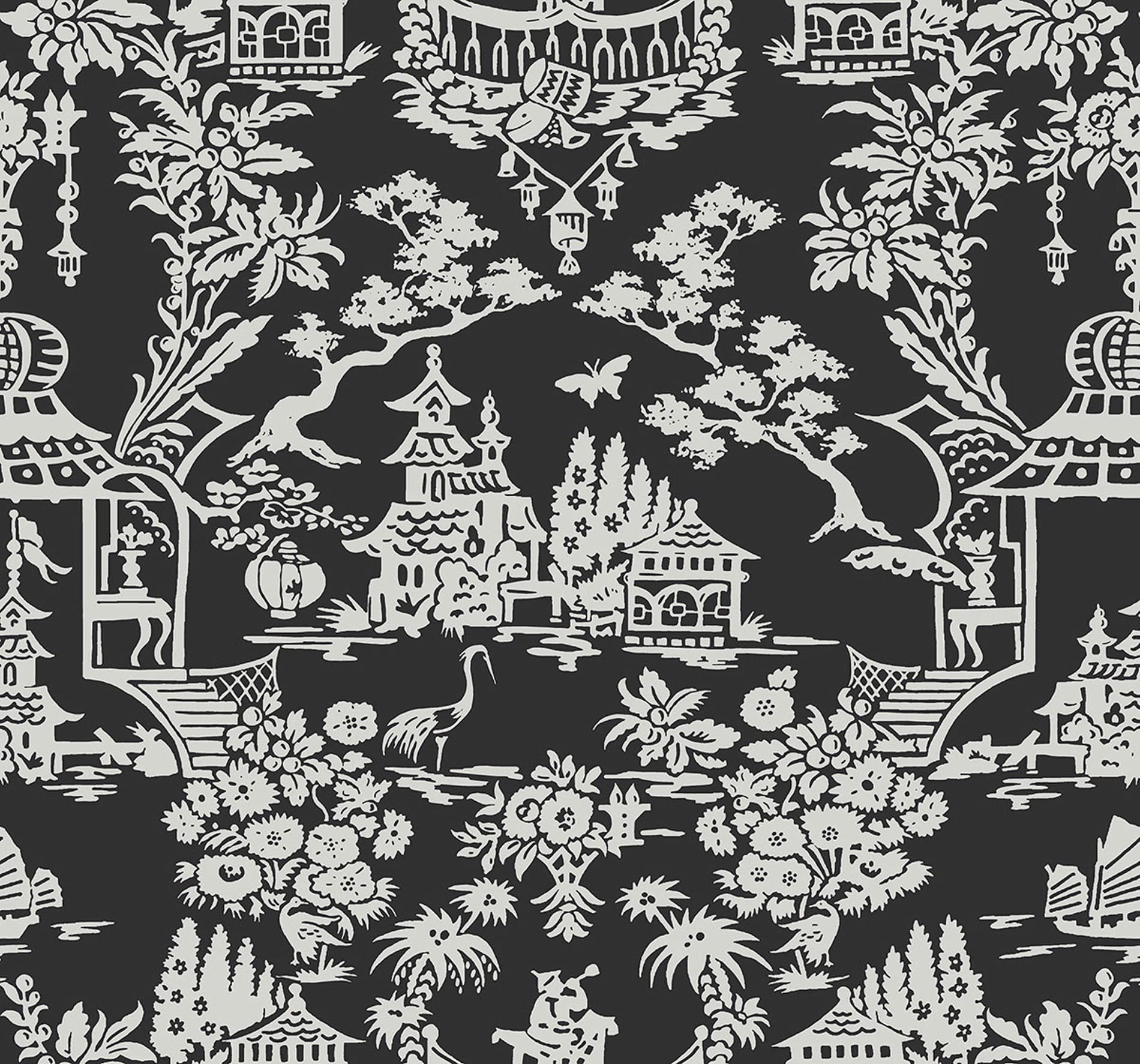 Tapeta Orientalna Wallquest SY21500 Pure Elements Paper & Ink