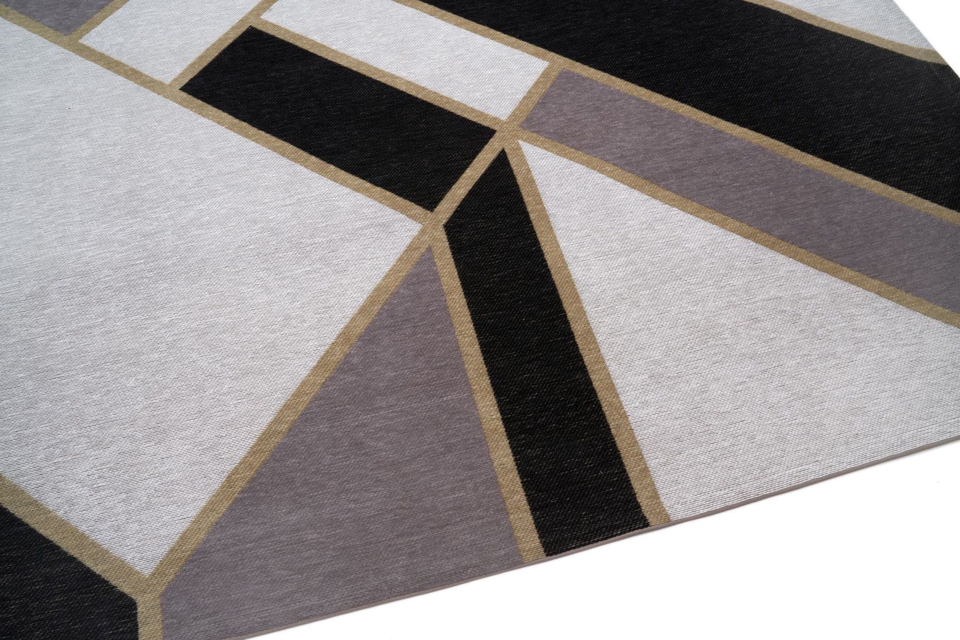 Dywan Geometryczny Carpet Decor Gatsby Black Art Deco Collection