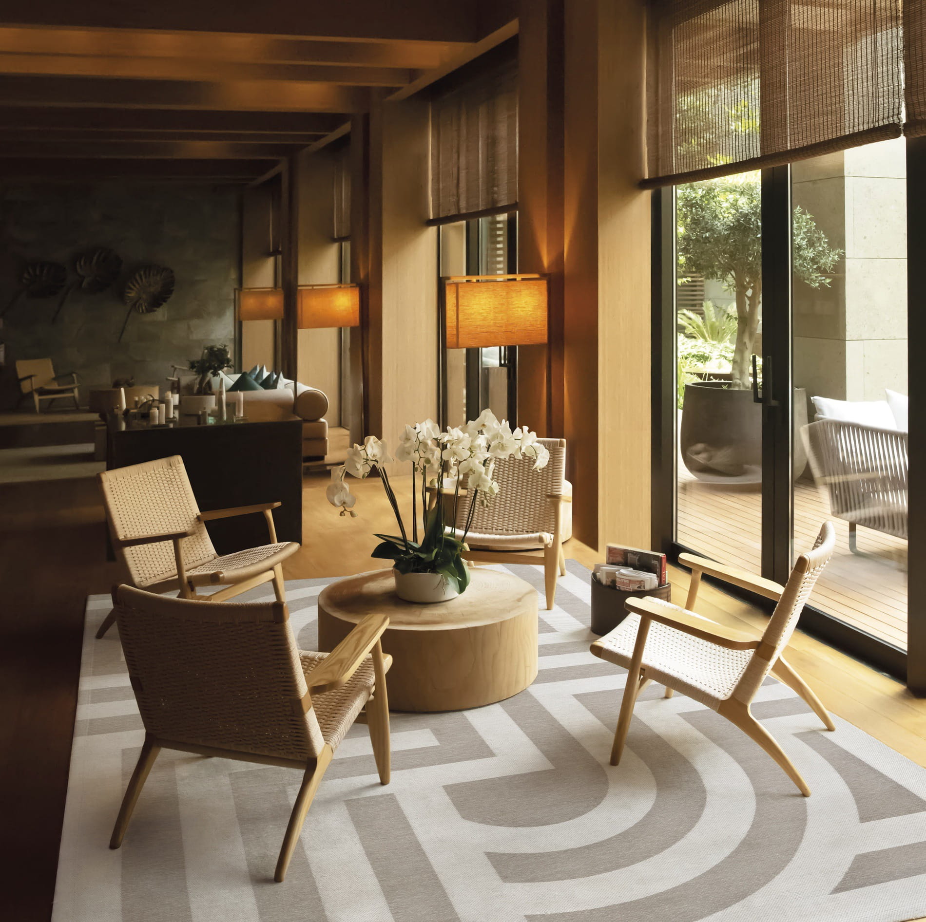 Dywan Geometryczny Carpet Decor Tiffany Beige Art Deco Collection