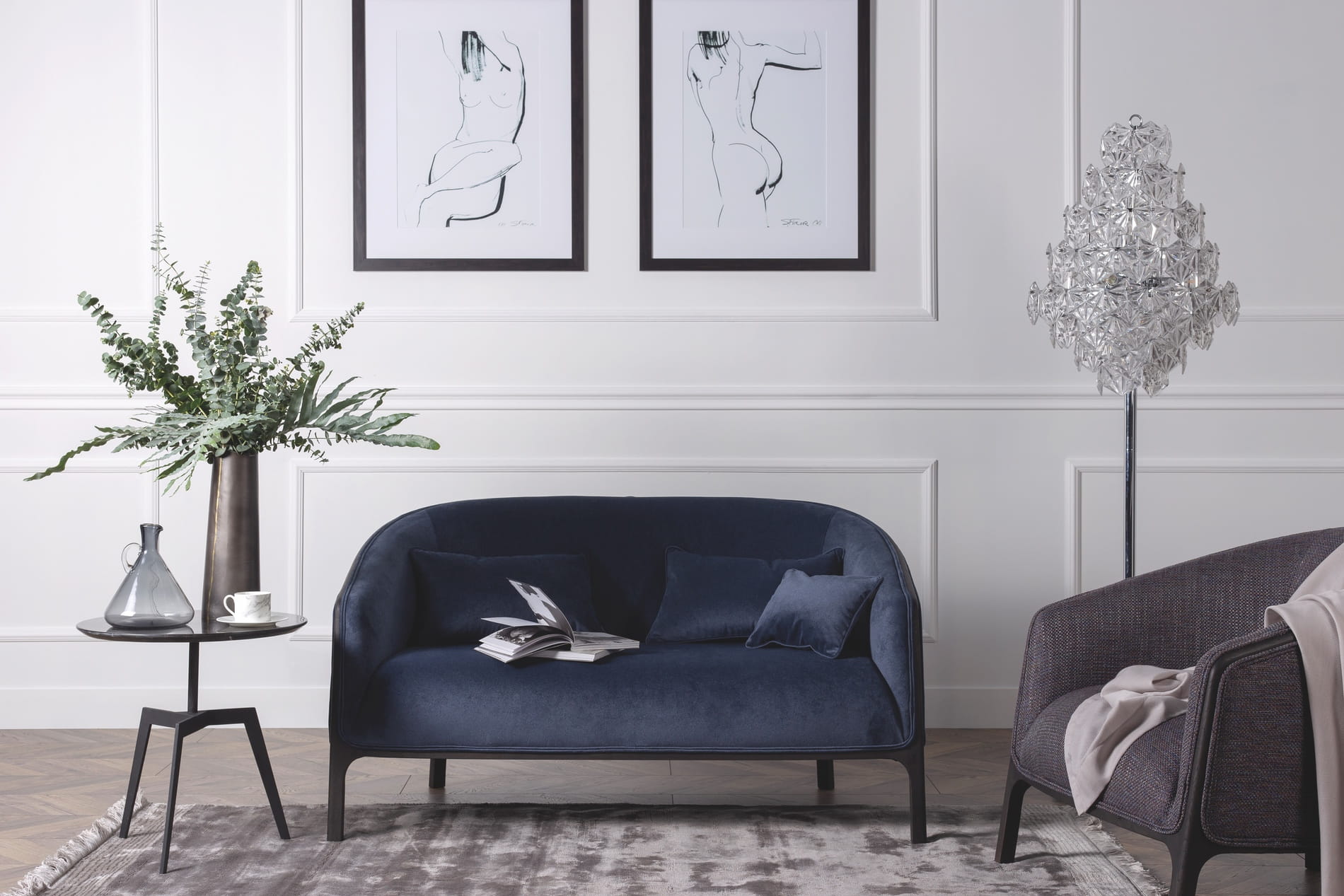 Dywan z frędzelkami Szary Carpet Decor Horizon Gray Handmade Collection