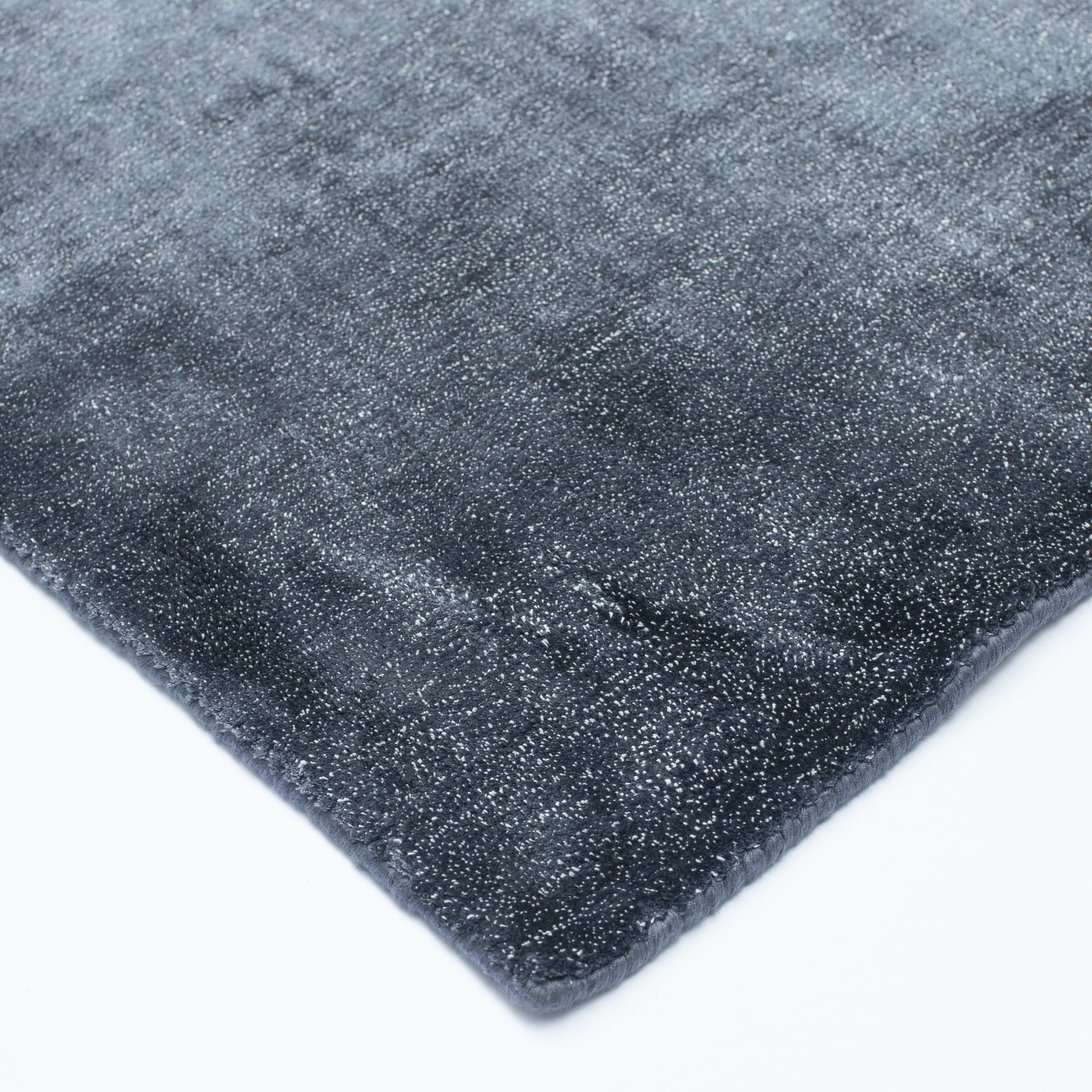 Dywan Nowoczesny Carpet Decor Linen Dark Blue Handmade Collection