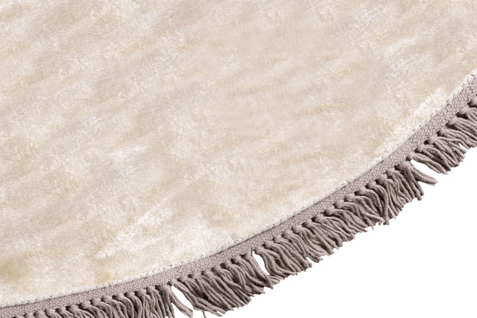 Dywan Nowoczesny Okrągły Carpet Decor Luna Beige Round Handmade Collection