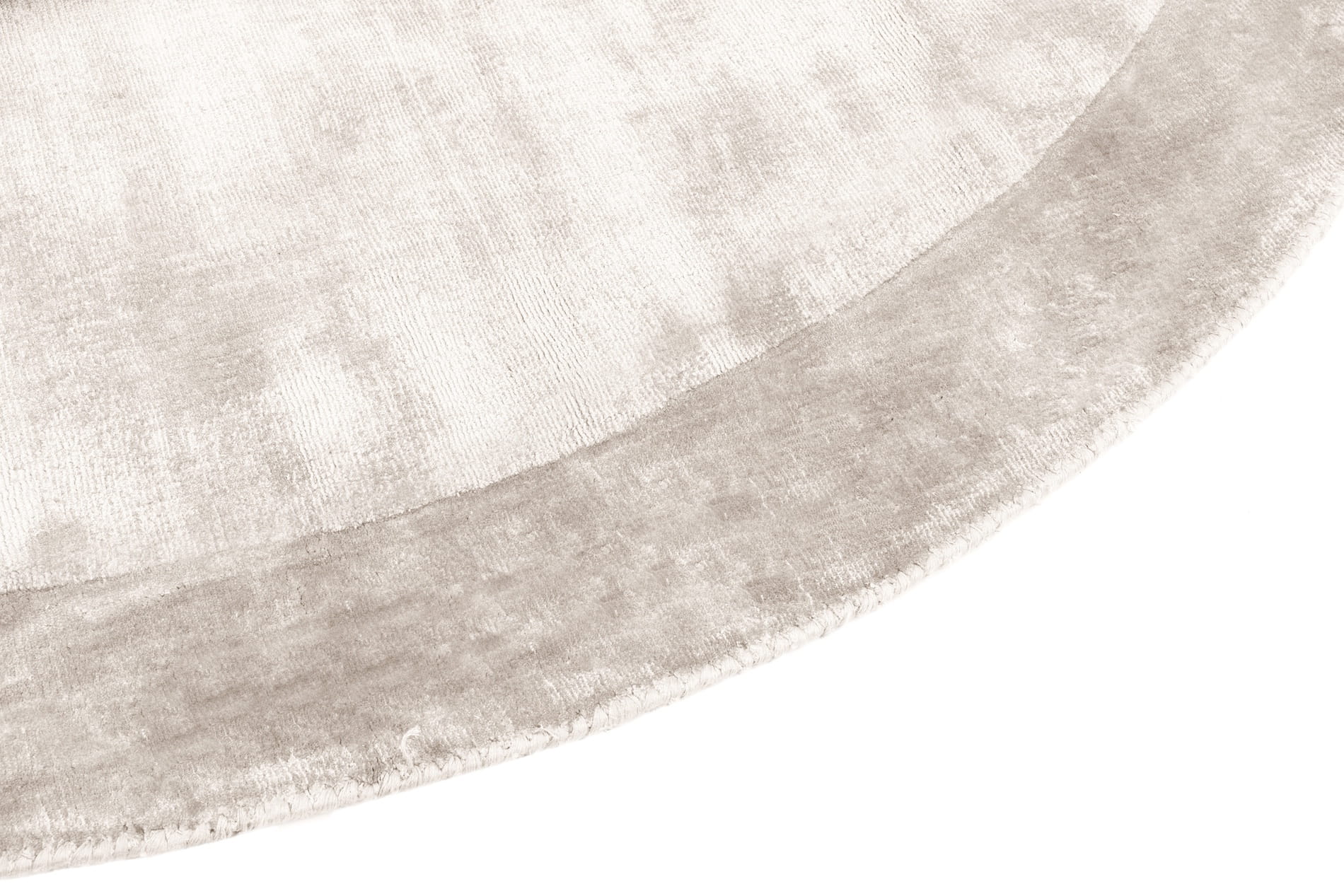 Dywan Nowoczesny Okrągły Carpet Decor Tere Silver Round Handmade Collection